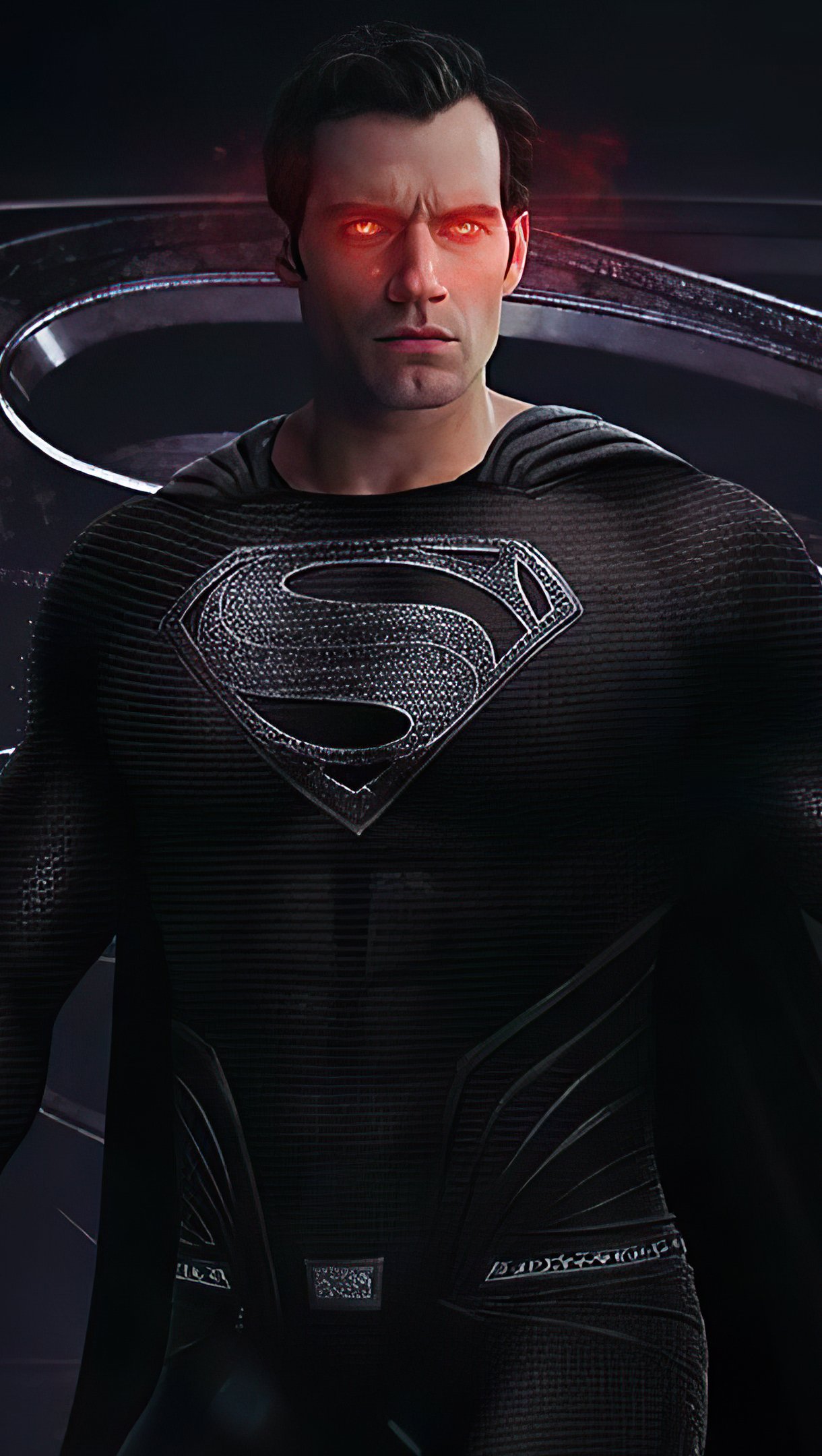 Superman with black suit Wallpaper 4k Ultra HD