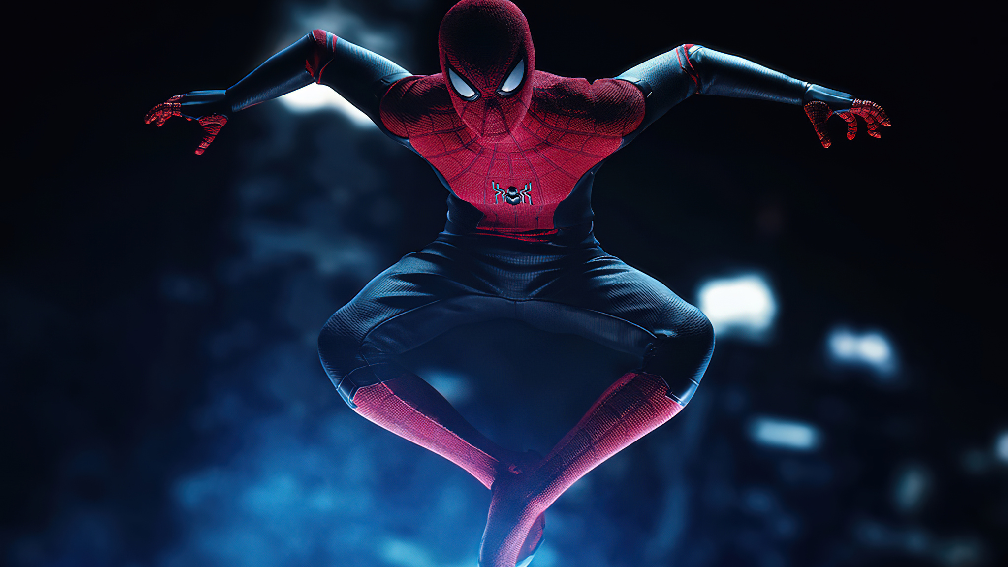 Miles Morales Suit Spiderman Ps5 5k 2048x1152 Resolution HD 4k Wallpaper, Image, Background, Photo and Picture