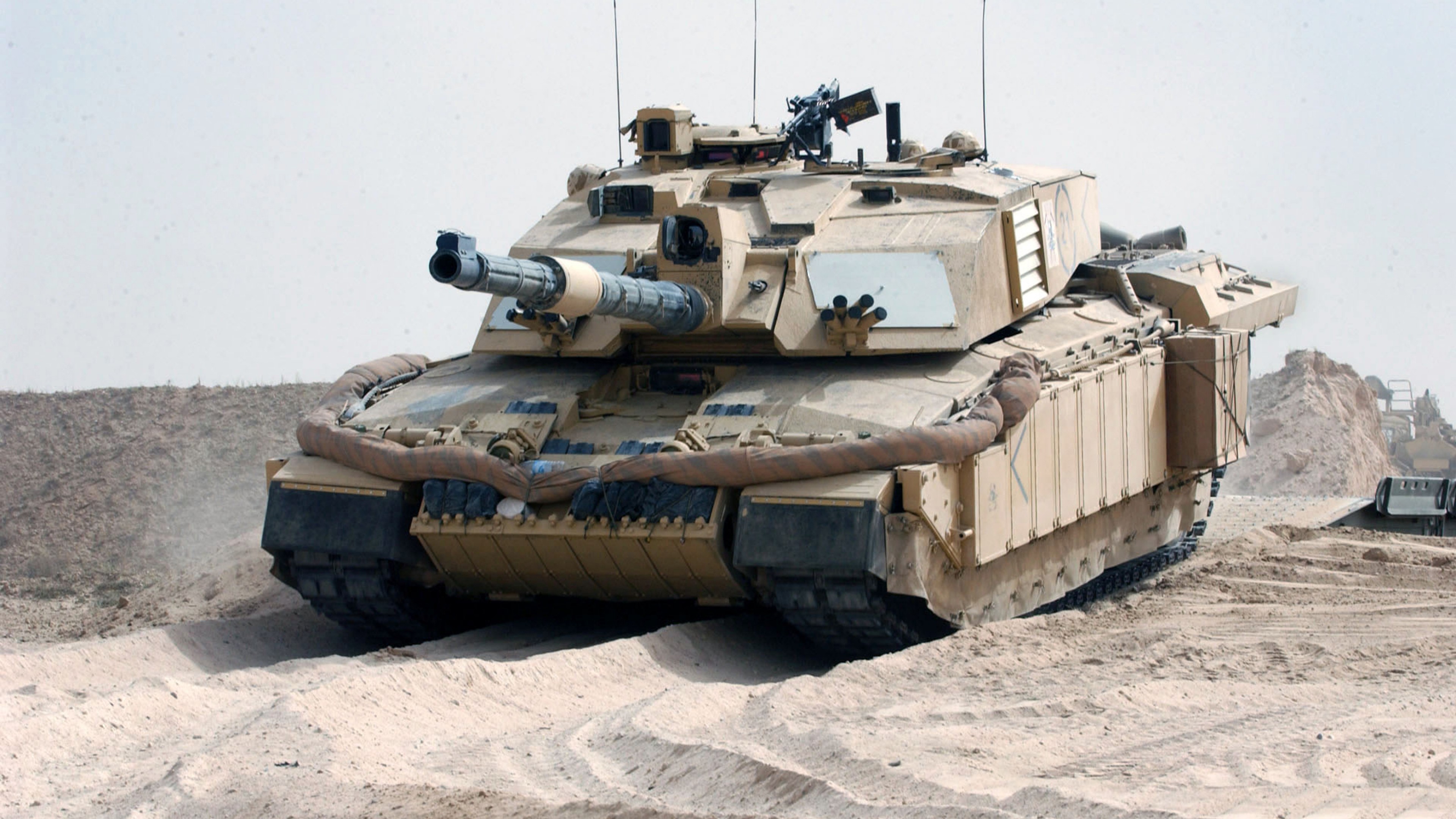 Wallpaper Challenger FV MBT, tank, British Army, United Kingdom, armoured, desert, Military