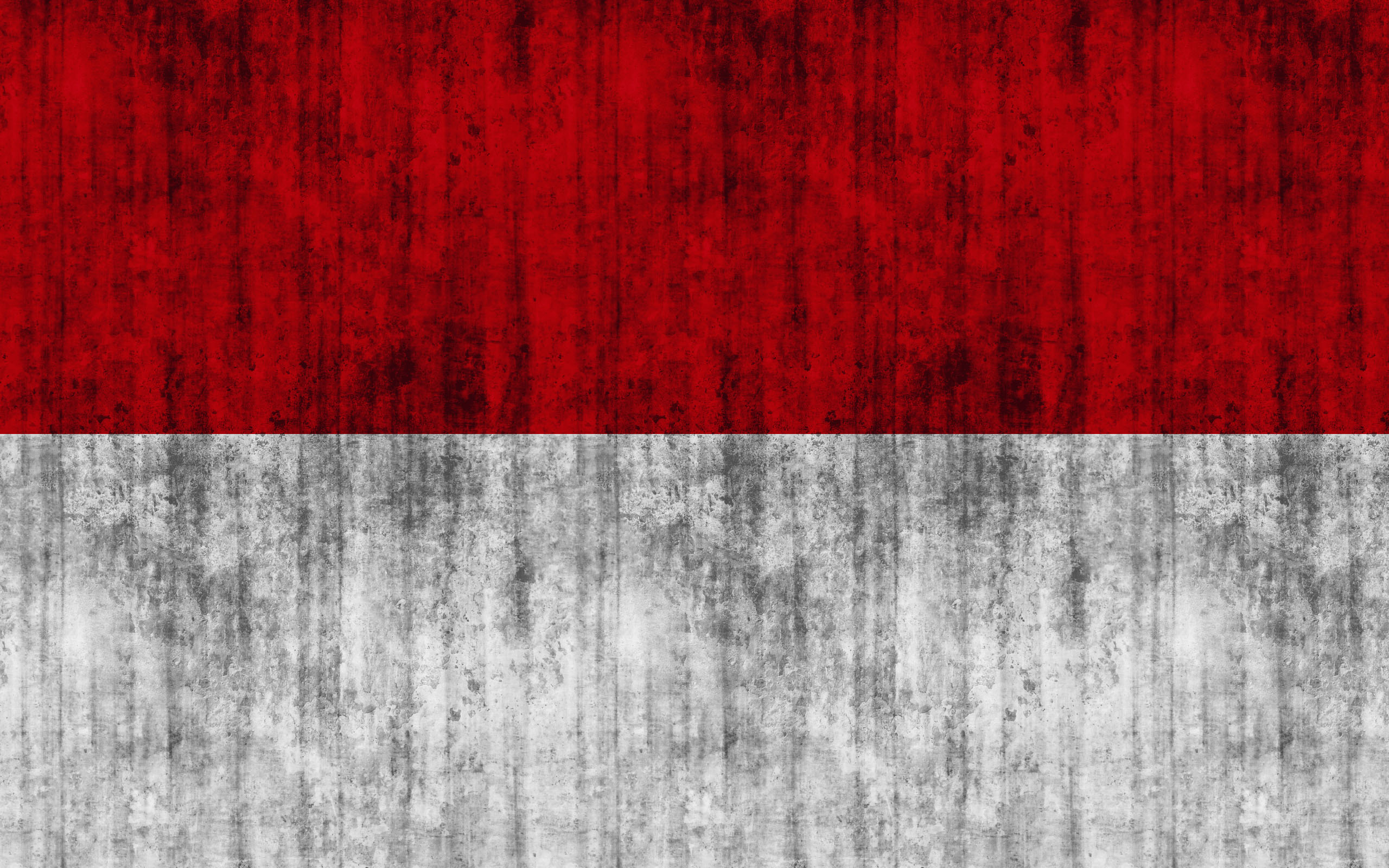 Free photo: Indonesia Grunge Flag, Resource, National