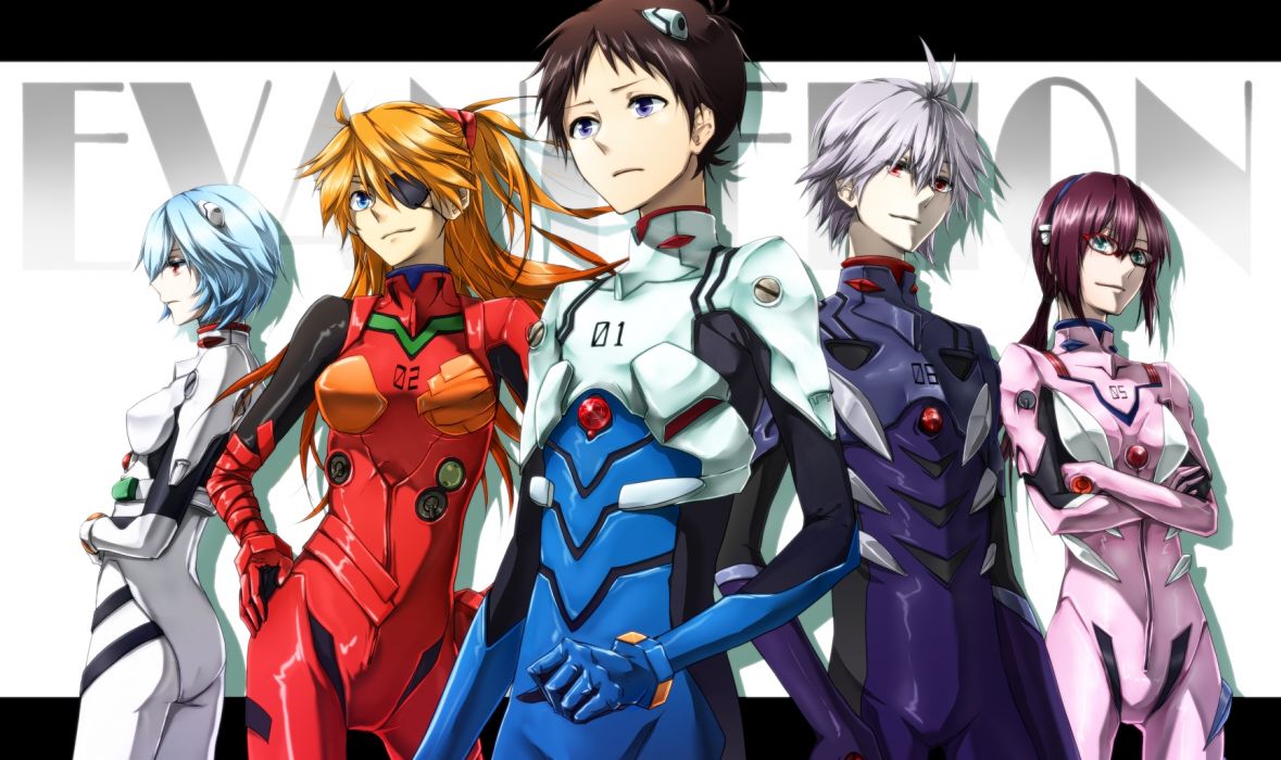 Ayanami rei bodysuit hukkyunzzz ikari shinji makinami mari illustrious nagisa kaworu neon genesis evangelion soryu asuka langley wallpaperx1026