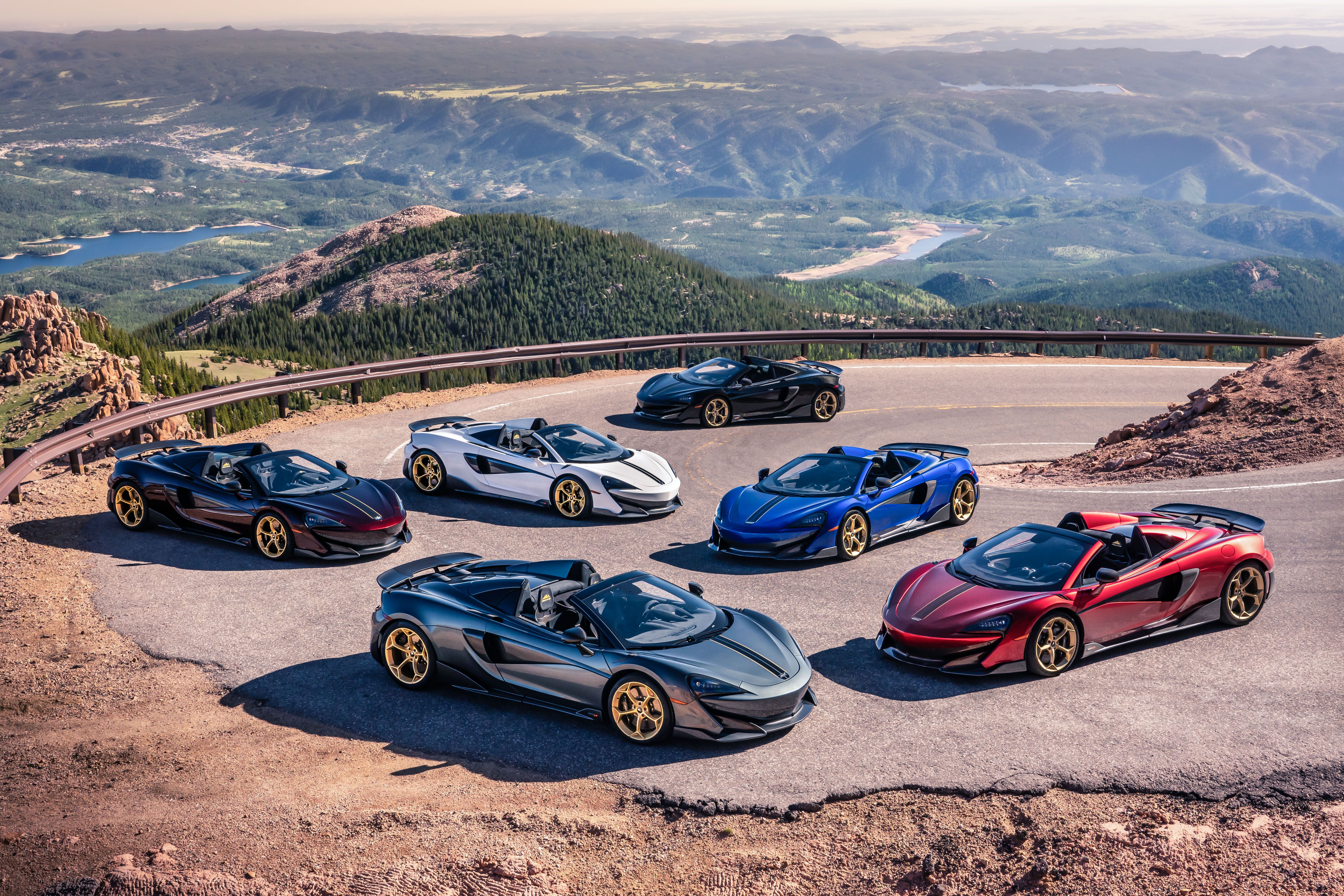 McLaren Rolls Out a Special 600LT Spider Pikes Peak Collection