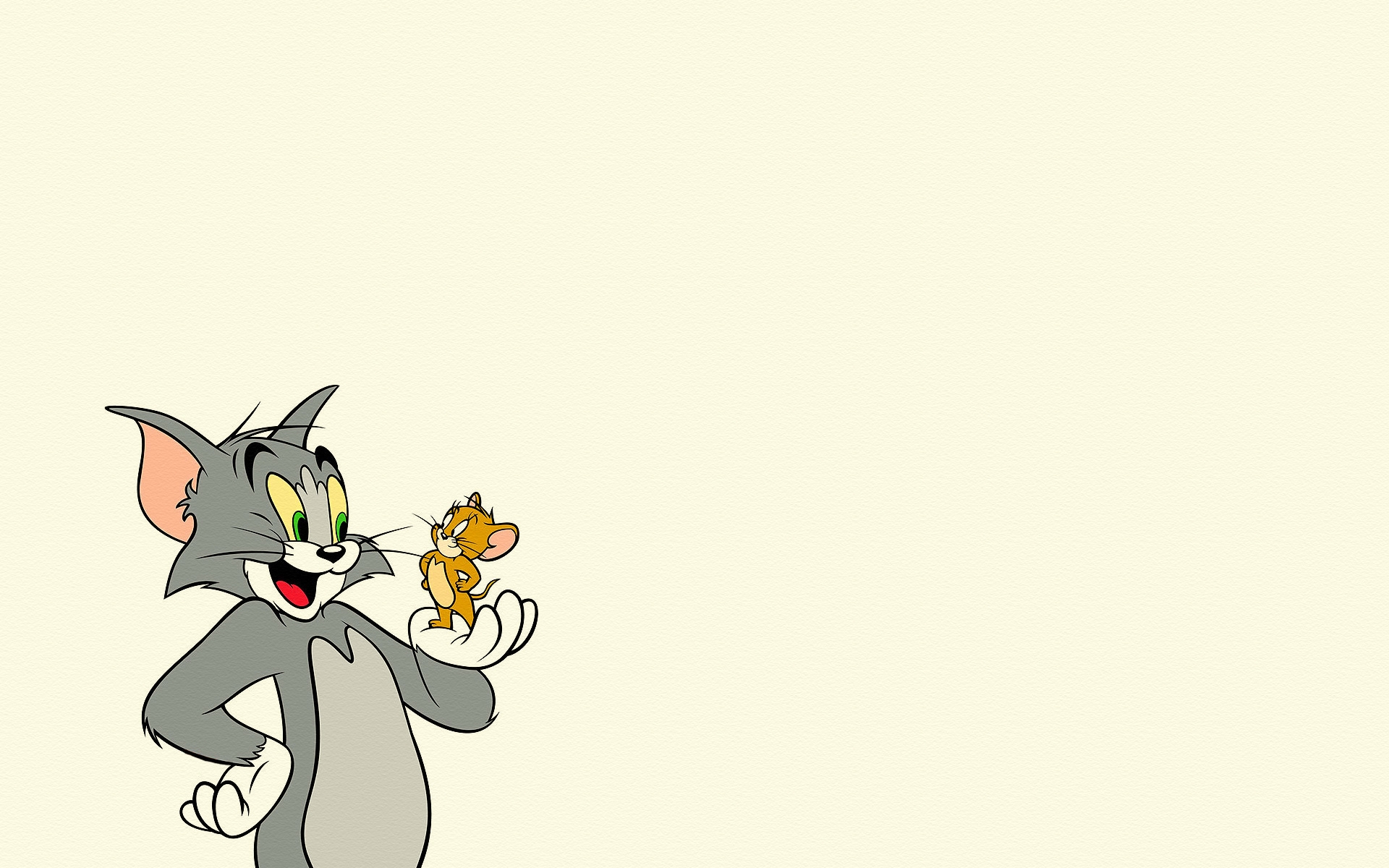 Wallpaper, 1920x1200 px, animals, cats, children, felines, funny, humor, jerry, mice, mouse, tom 1920x1200