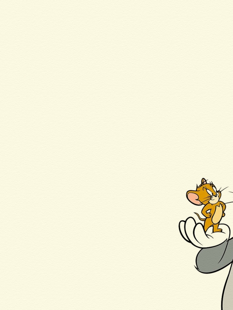 tom and jerry, cat, mouse iPad wallpaper