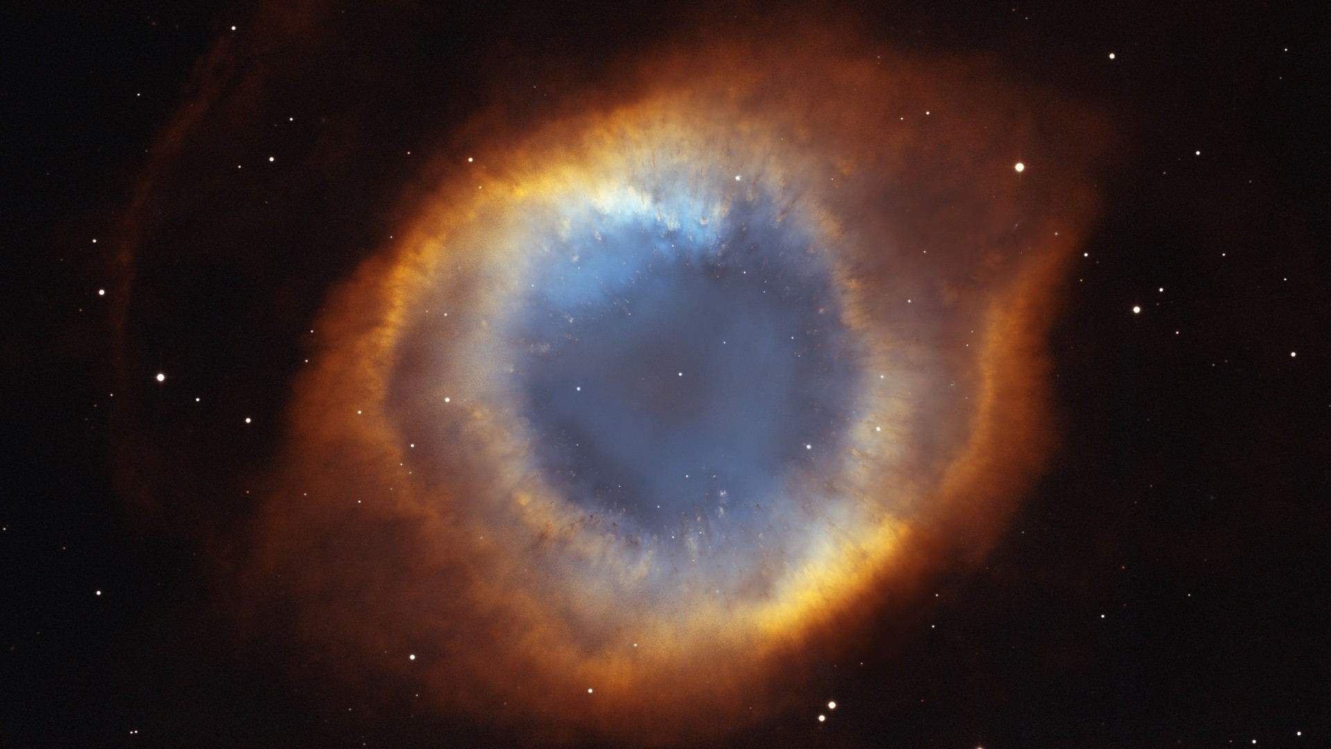 Download 1920x1080 Helix Nebula, Stars Wallpaper for Widescreen
