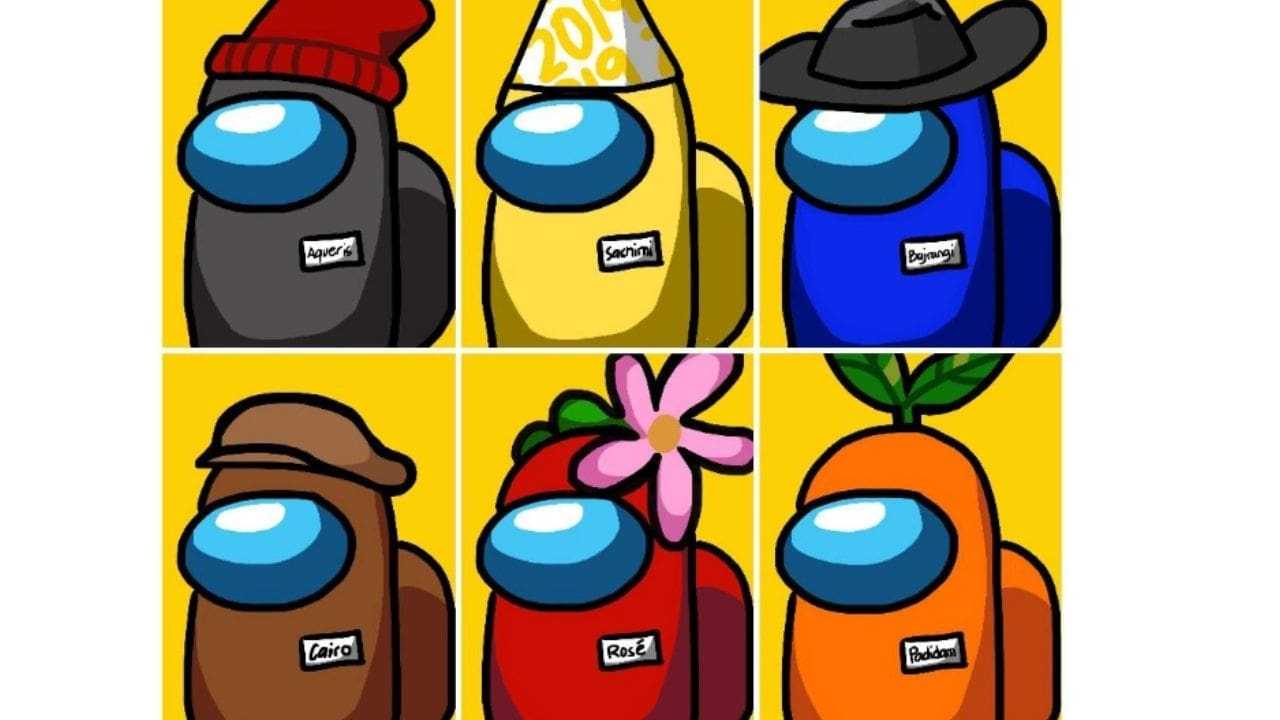 Among us Character Wallpaper