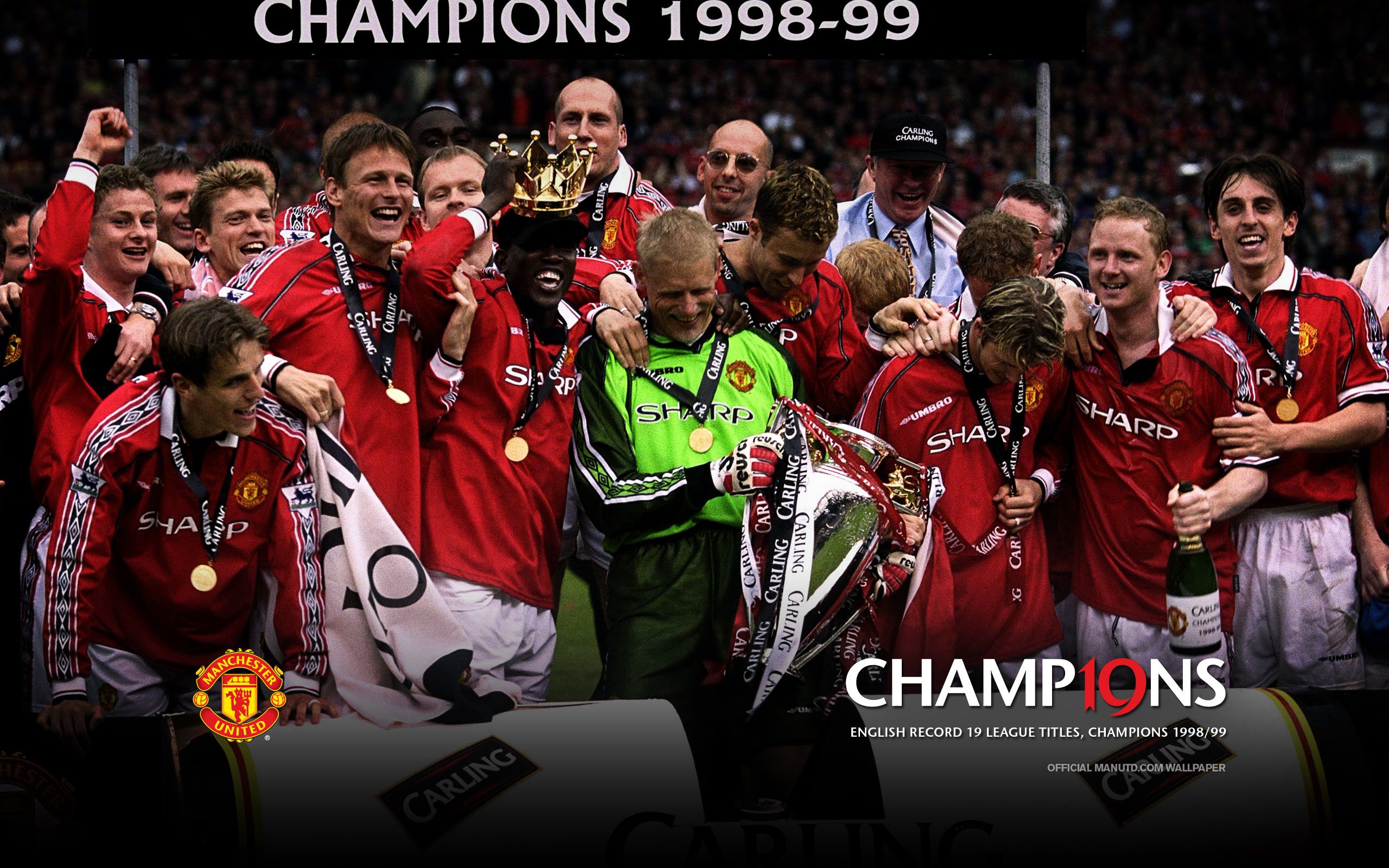 Champions 19. Manchester United Wallpaper