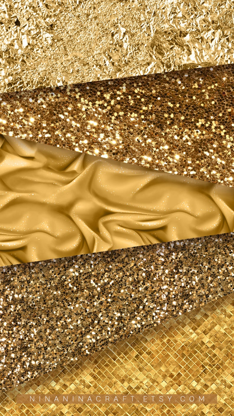 Golden Textures Digital Papers, Gold Seamless Patterns, Luxury Glitter Sequin Paper, Gold Metallic Foil, Realistic background, Planner Paper. Golden texture, Gold aesthetic, Golden wallpaper