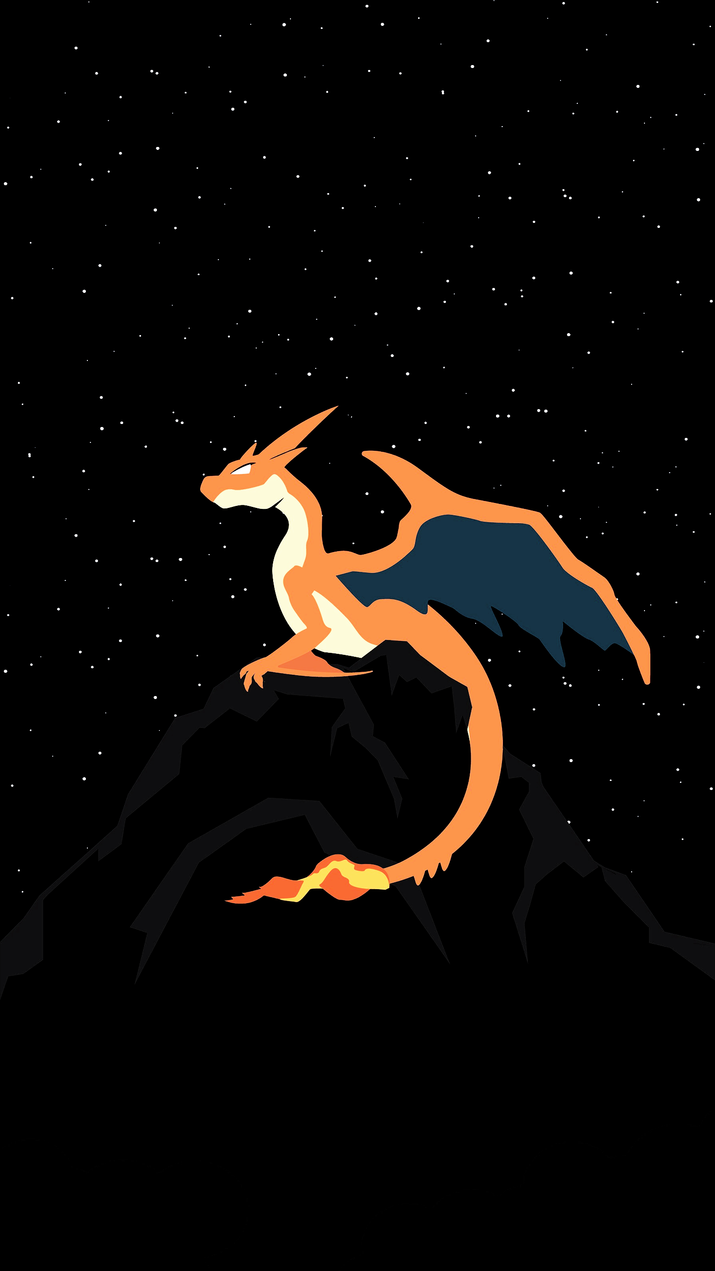 Charizard X iPhone Wallpaper