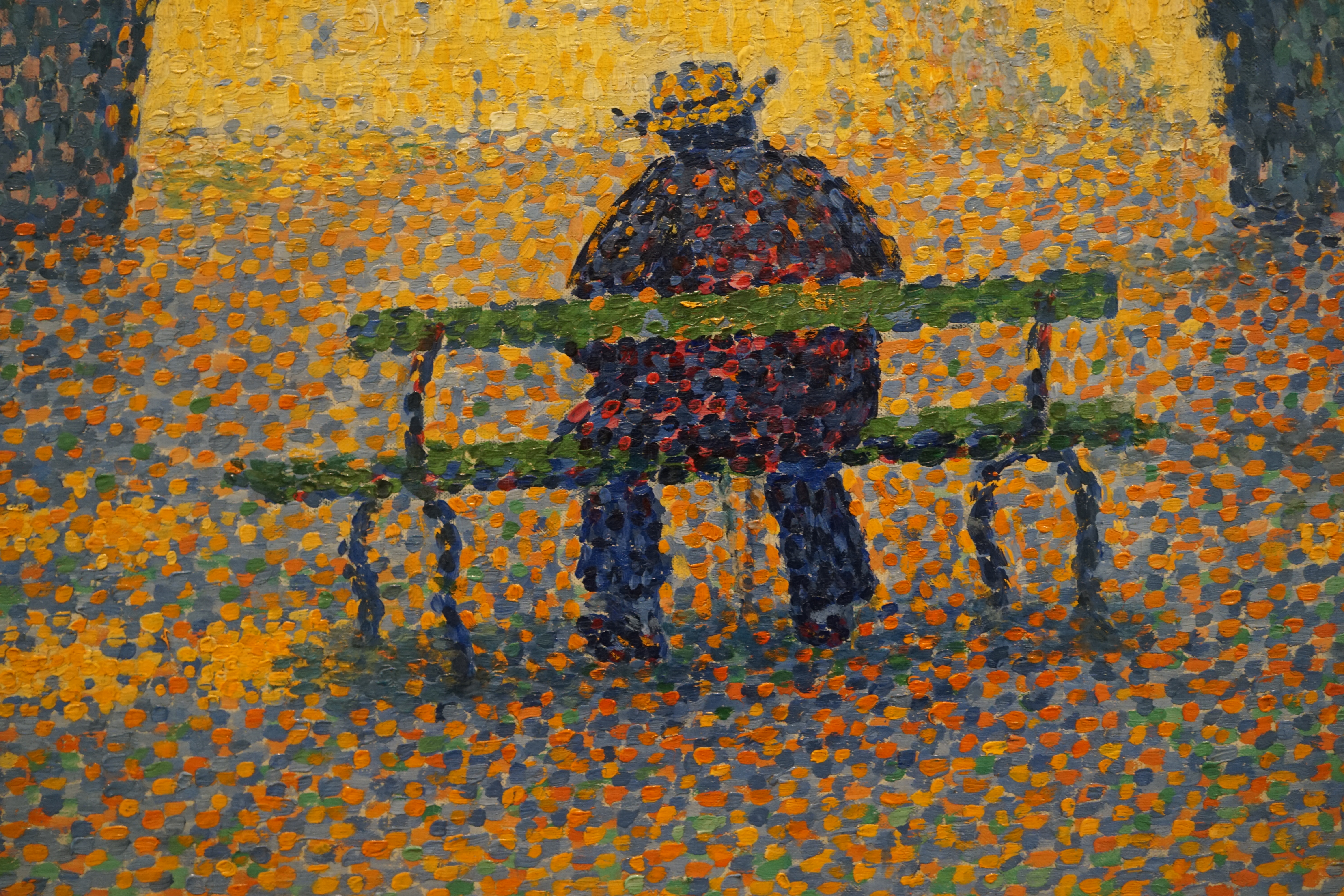 Place des Lices St Tropez by Paul Signac Oil Painting dated 1893