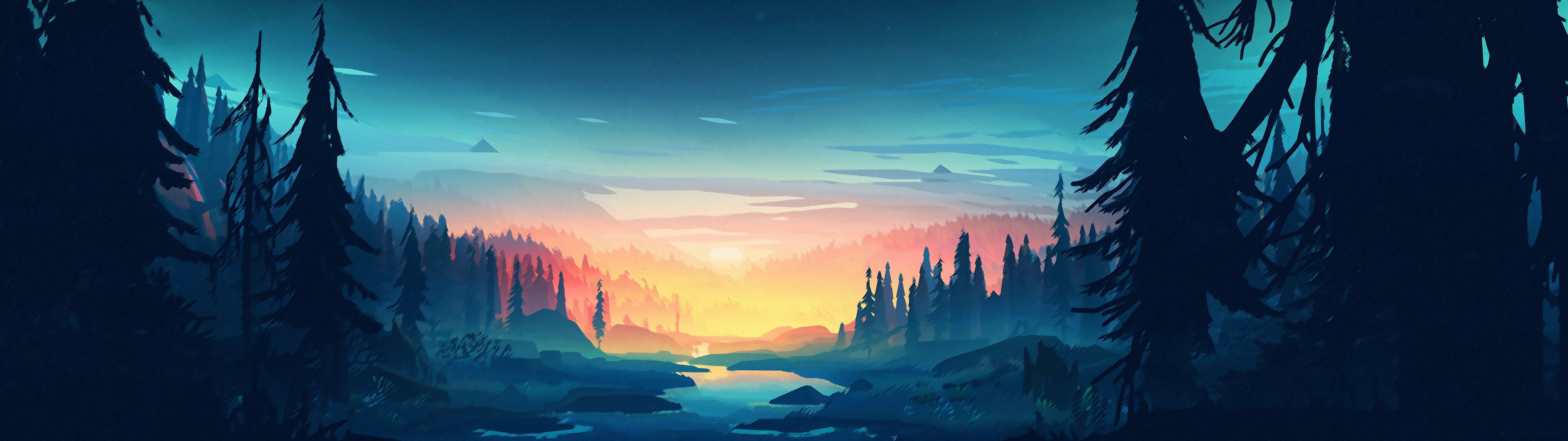 Cool Dual Monitor Wallpaper