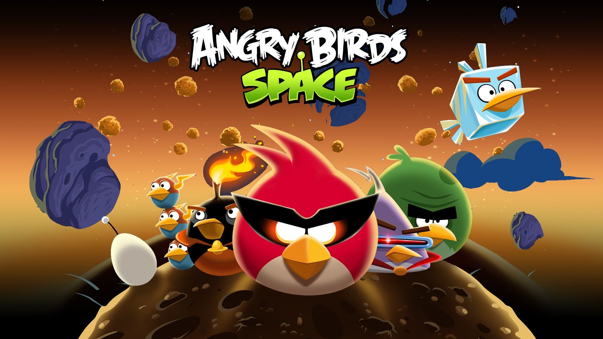 Angry Birds Space Wallpaper Free Angry Birds Space Background
