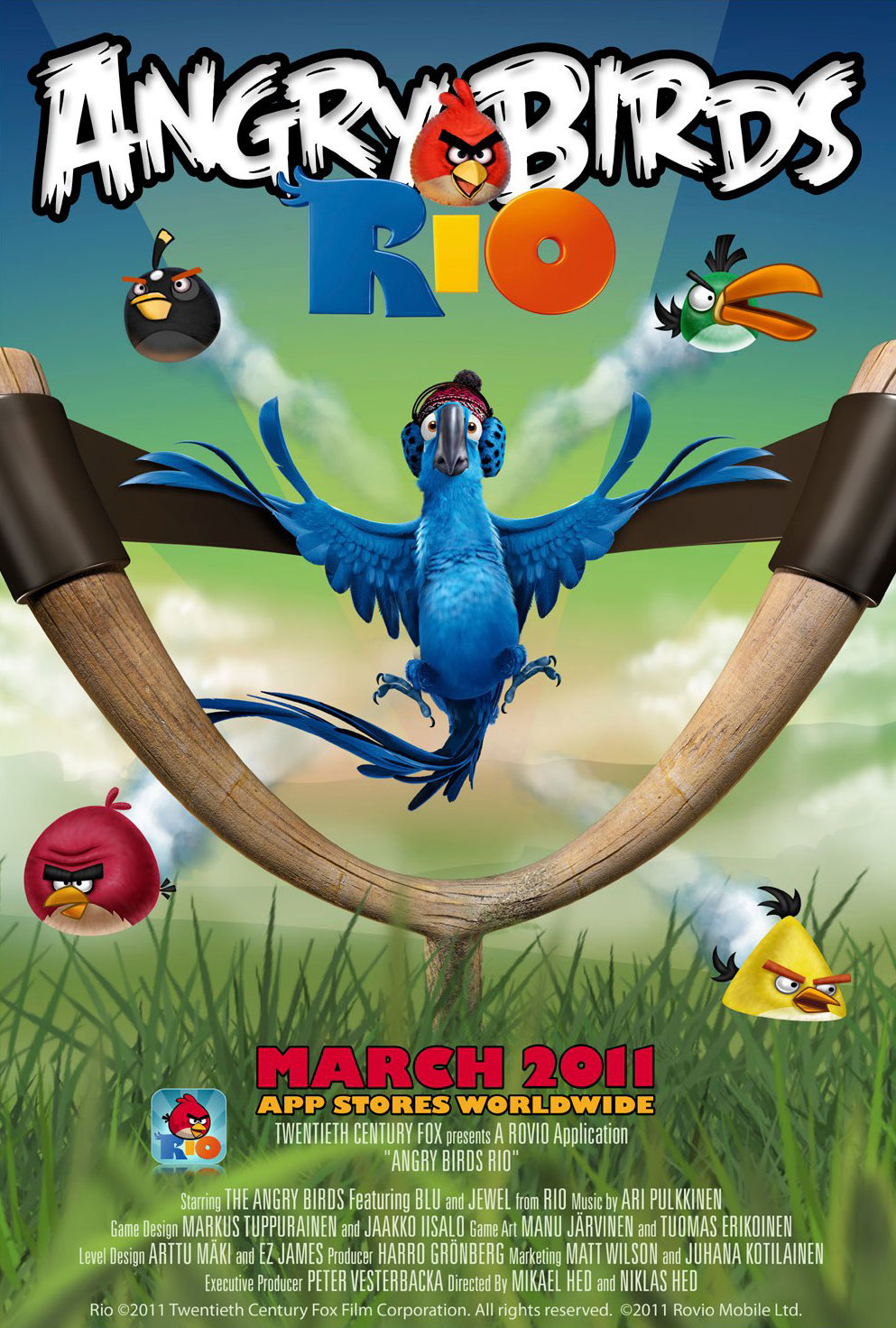 Angry Birds Rio (Video Game 2011)
