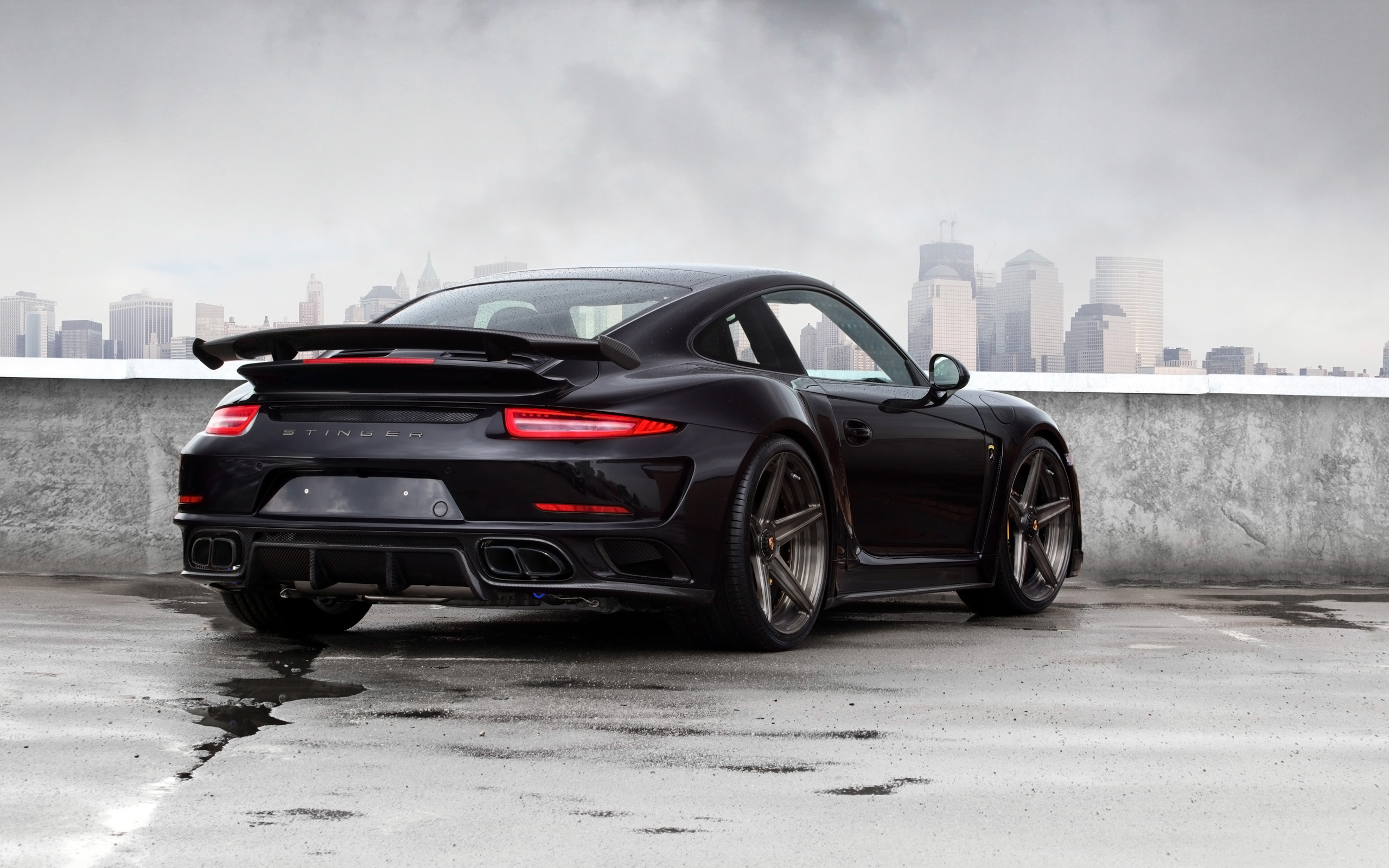 TopCar Porsche 991 Turbo Stinger GTR Black