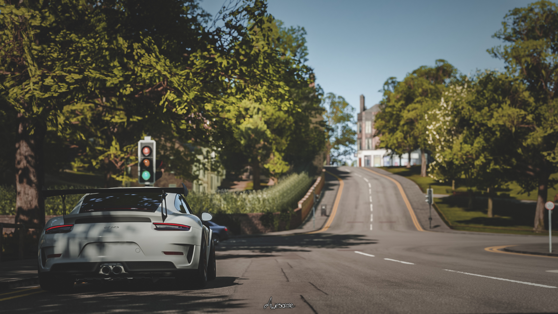 Porsche Vehicle Car Forza Forza Horizon 4 Video Games Porsche 911 Porsche 991 Wallpaper:1920x1080