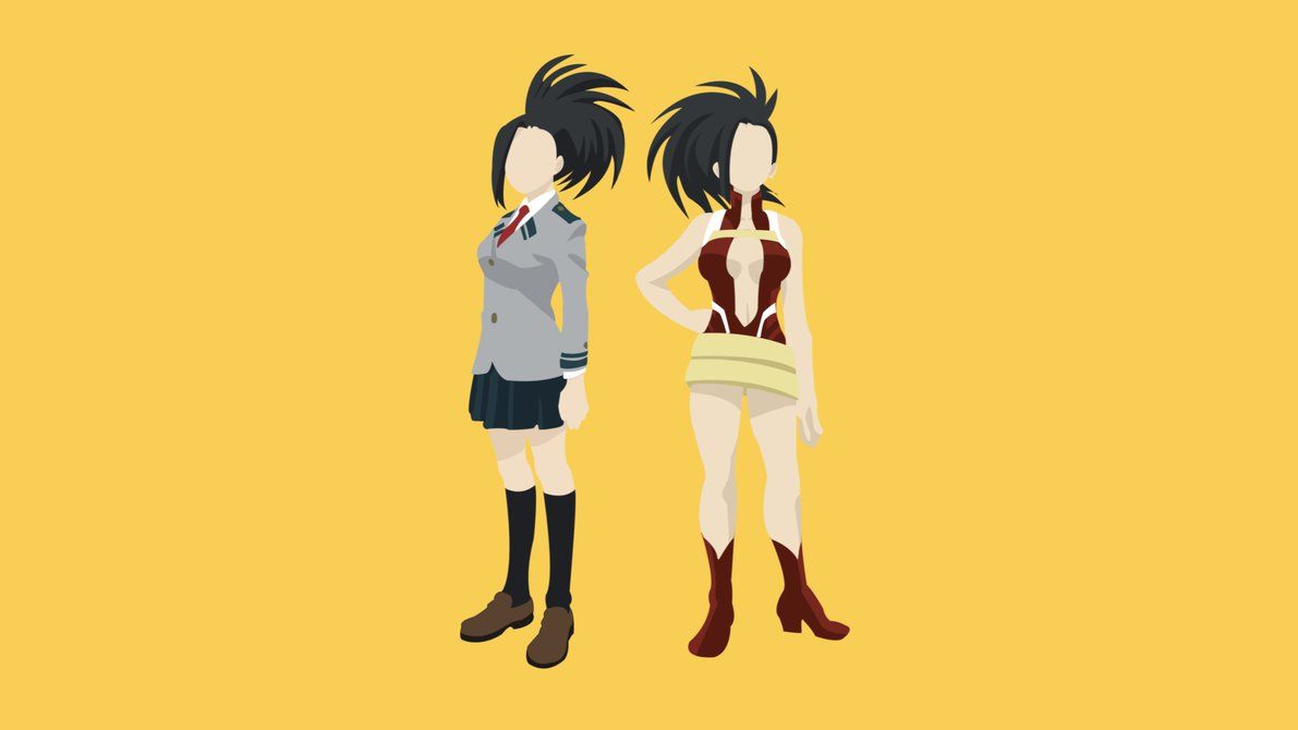yaoyorozu momo boku no hero academia minimalist v2 by tekmac. Boku no hero academia, Anime, Hero