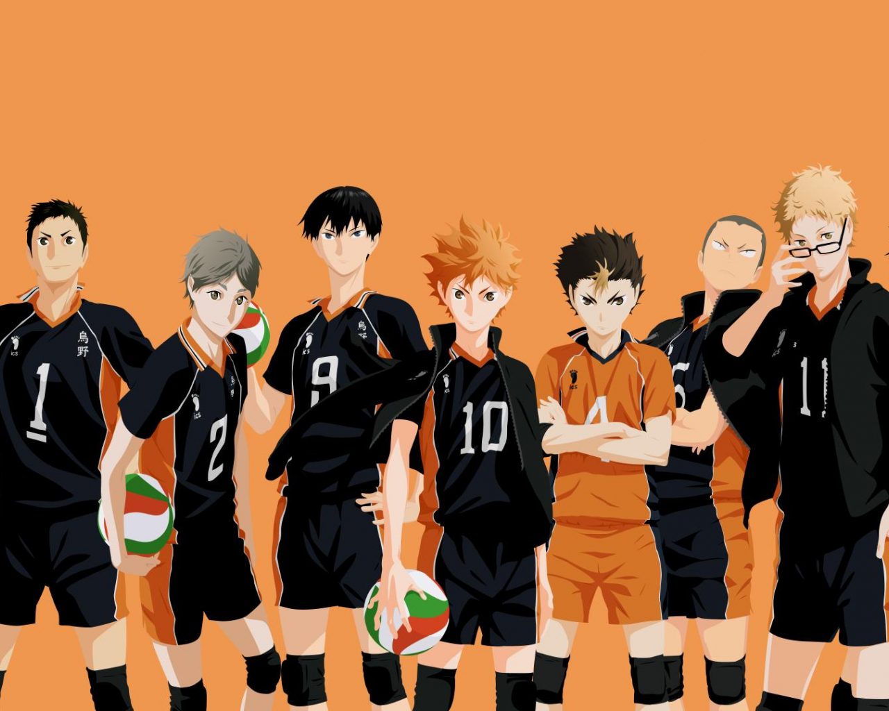 Haikyuu Karasuno Minimalist Wallpapers - Wallpaper Cave