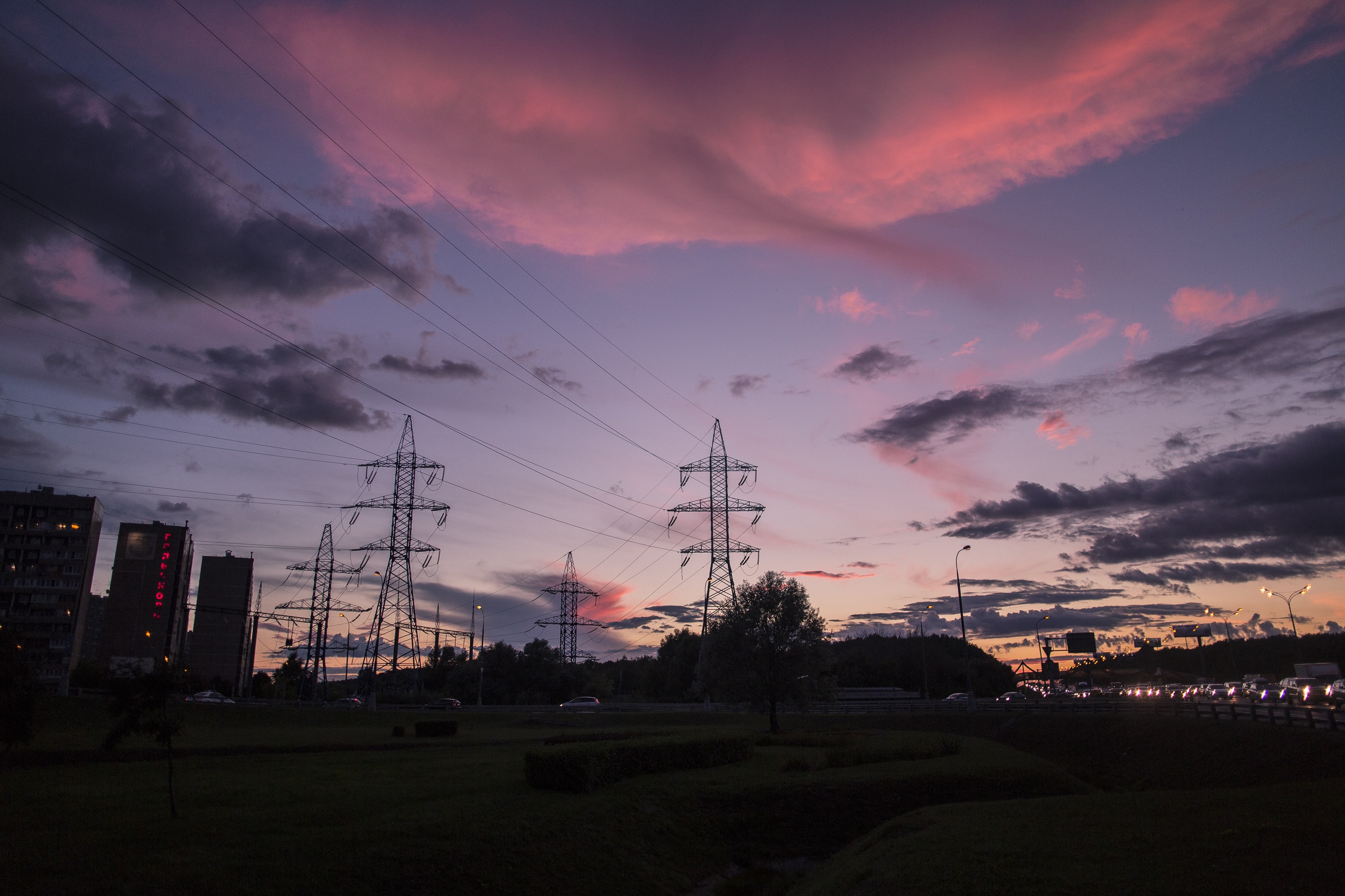 aesthetic laptop wallpaper, sky, afterglow, cloud, evening, dusk