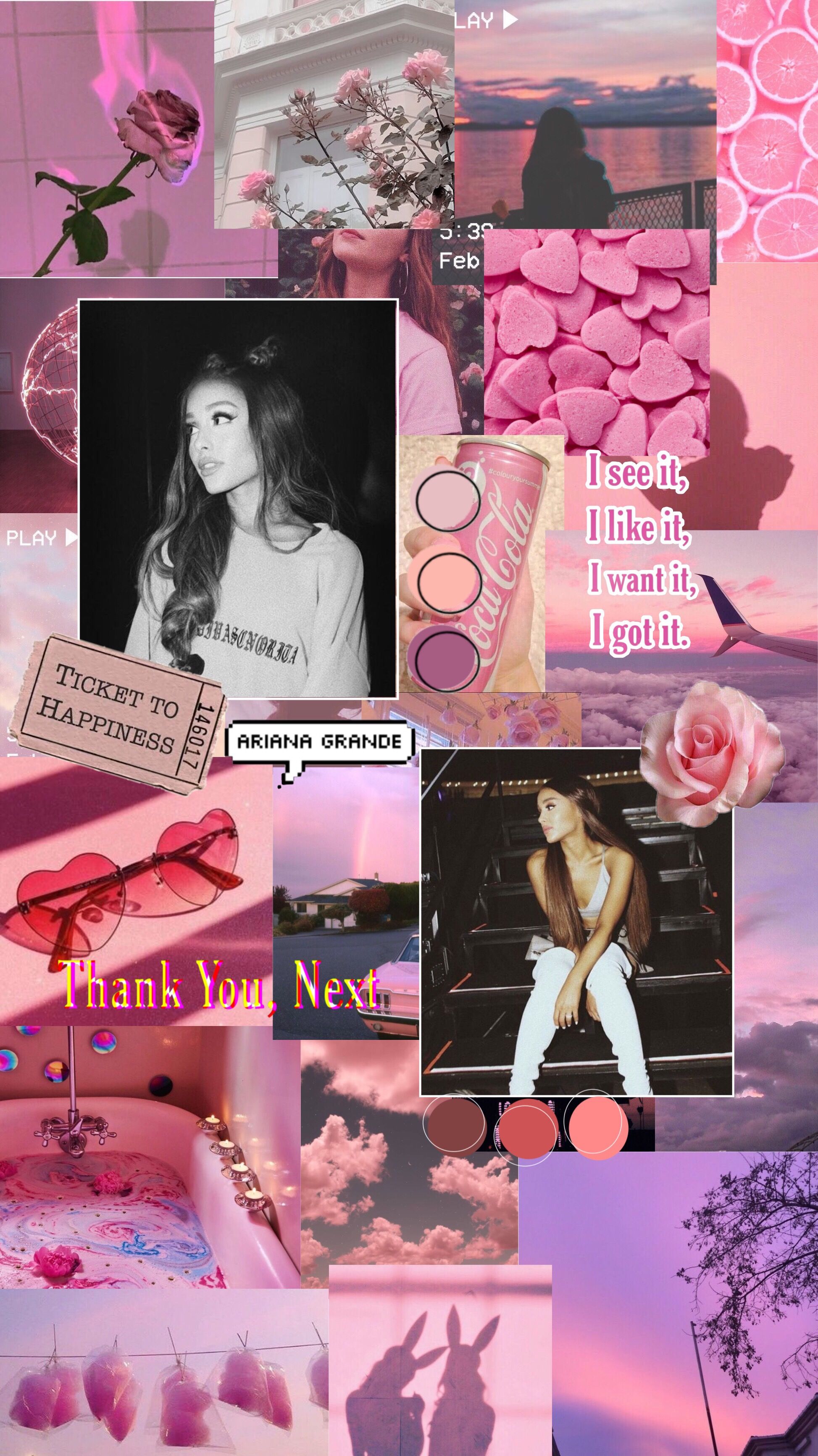 Ariana Grande Aesthetic Wallpaper