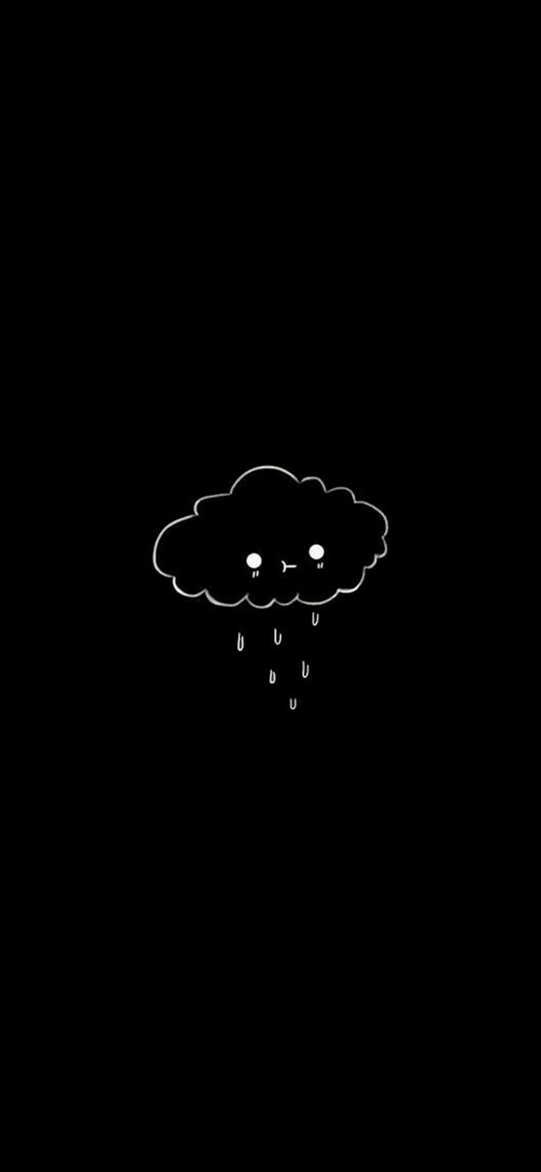 Cute Aesthetic Wallpaper Black and White 1080X2340