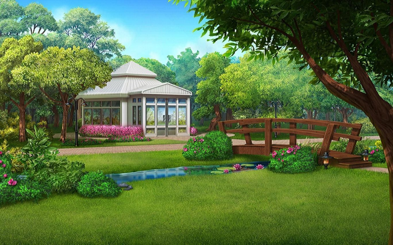 background #animated #backyard #florest #scenery #garden #anime #and #inFlorest and Garden, Background, Anime Ba. Anime scenery, Anime places, Scenery background