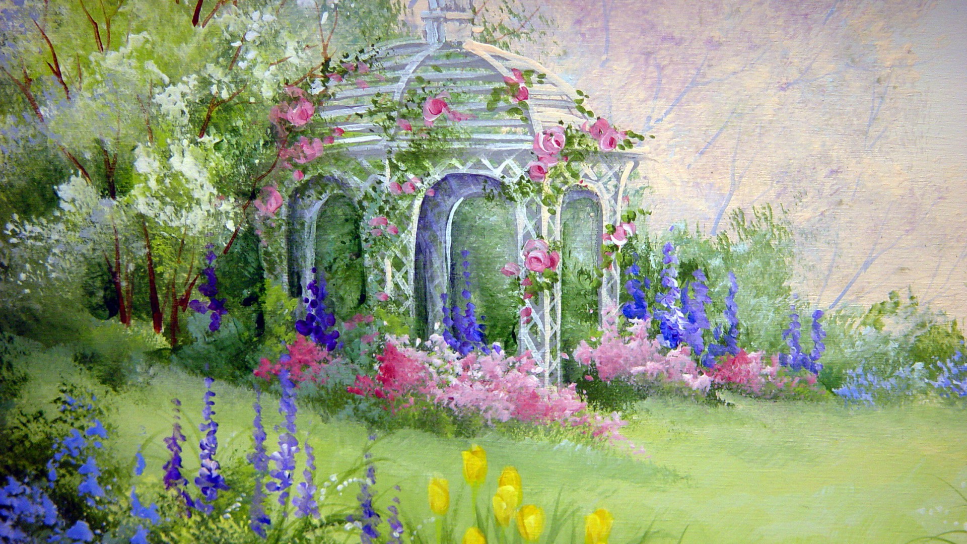 Flower Garden Wallpaper