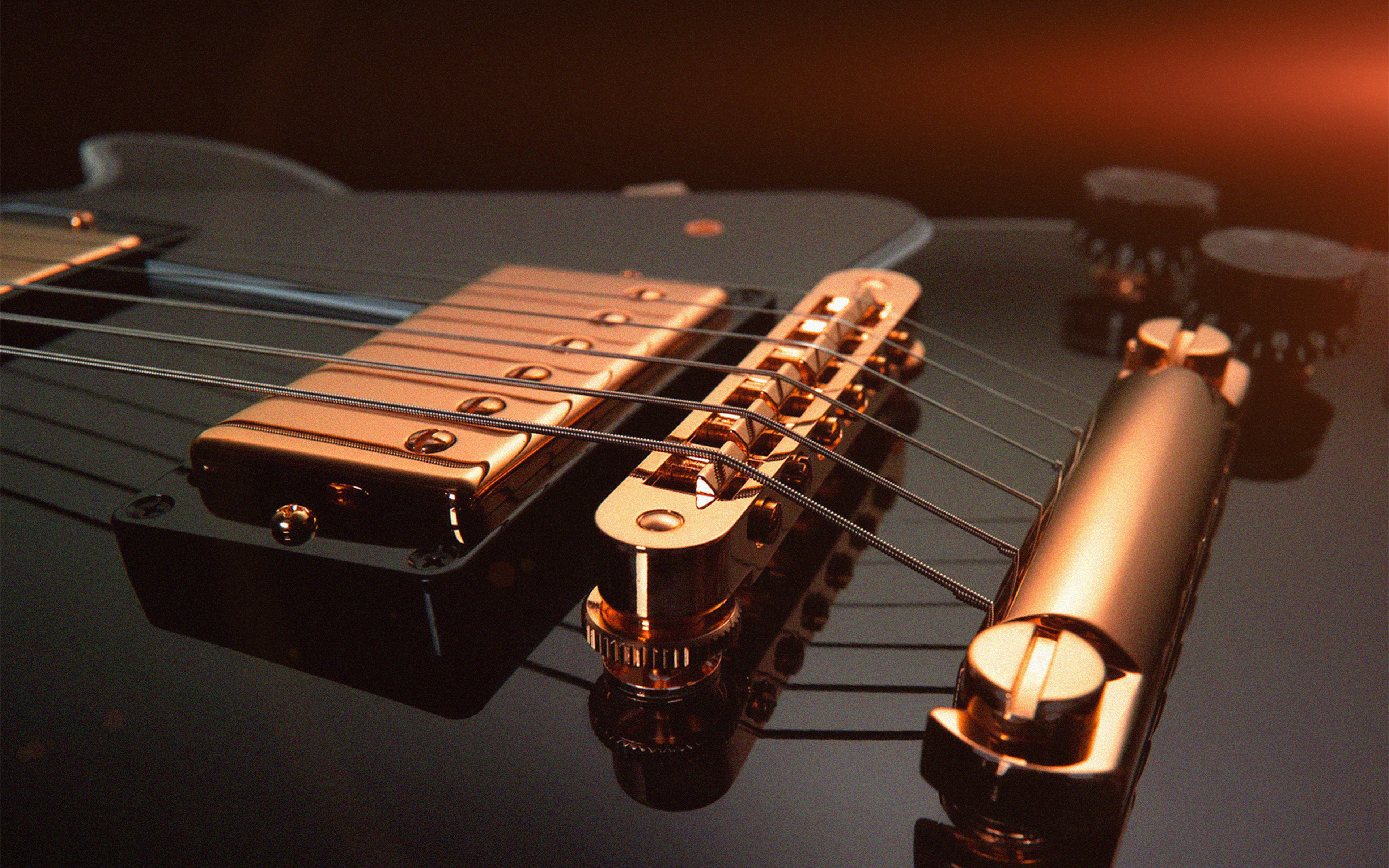 Guitar Electric Black Music Art