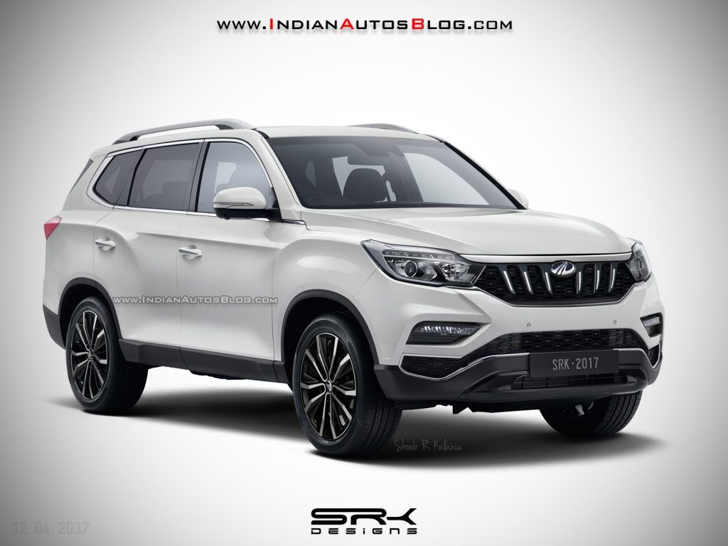 Indian Autos Blog - #Mahindra #XUV700 (2017 #Ssangyong #Rexton) #Rendering