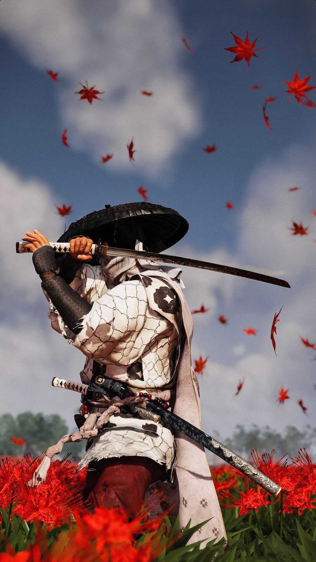 Ghost of Tsushima iPhone Wallpaper Free HD Wallpaper
