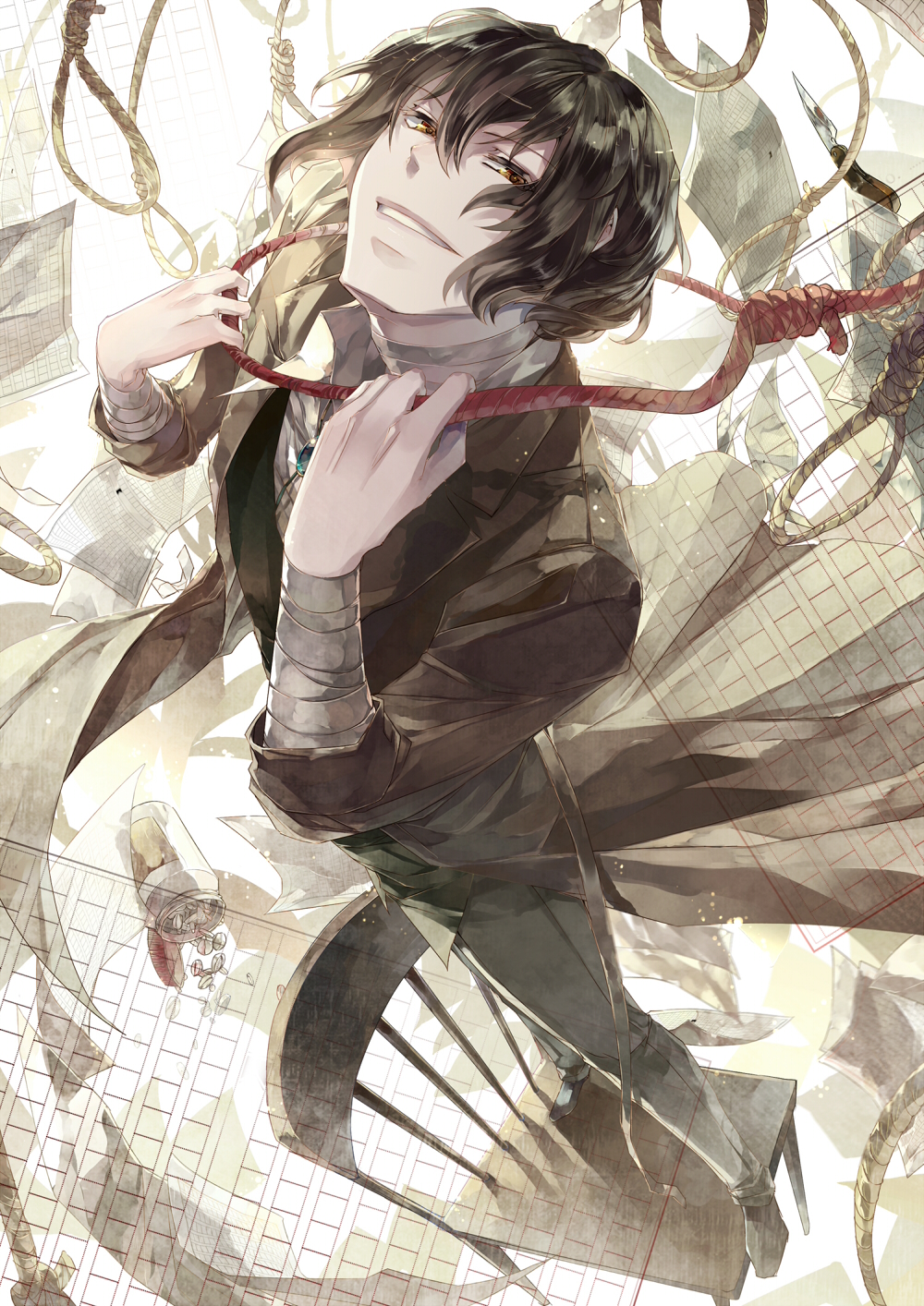 Dazai Osamu Stray Dogs Wallpaper Anime Image Board