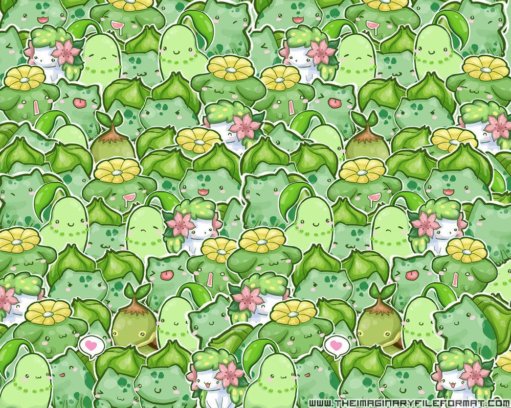 Grass Pokemon Wallpaper By PeterPan Syndrome. Grass Pokémon, Pokemon, Green Pokemon