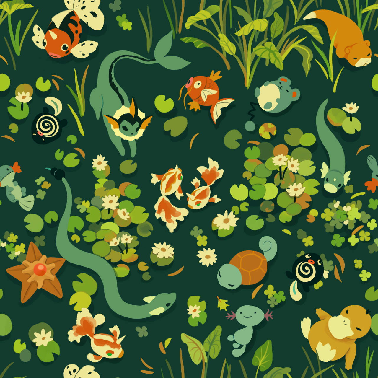 Grass Type Pokémon Wallpapers - Wallpaper Cave