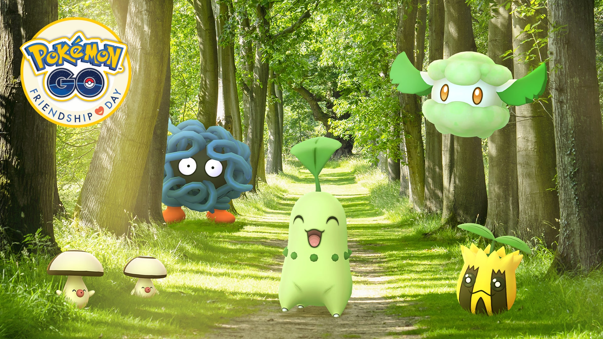 Friendship Day Event: Grass Type Pokémon. Pokémon GO Hub