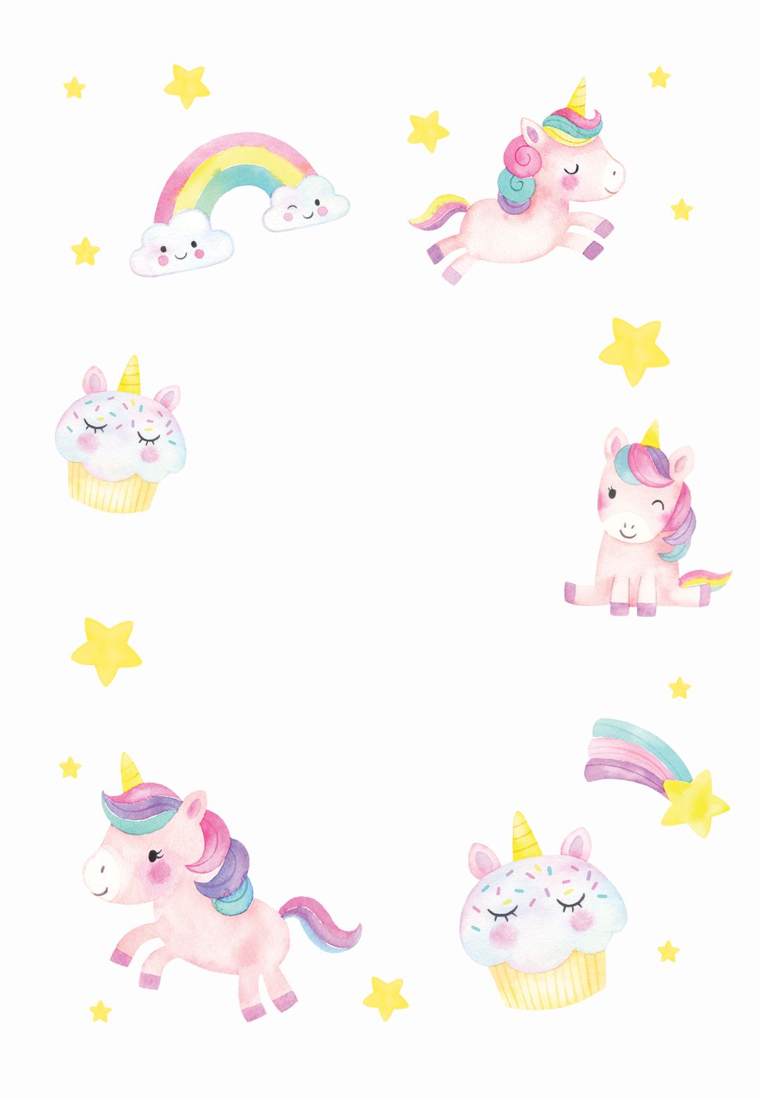 Lucky Unicorn Invitation (Free). Greetings Island. Unicorn invitations, Unicorn birthday invitations, Unicorn party invites