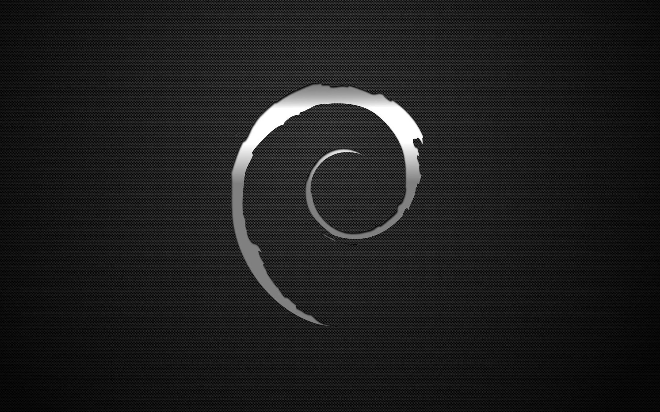Silver Debian logo YouTube Channel Cover