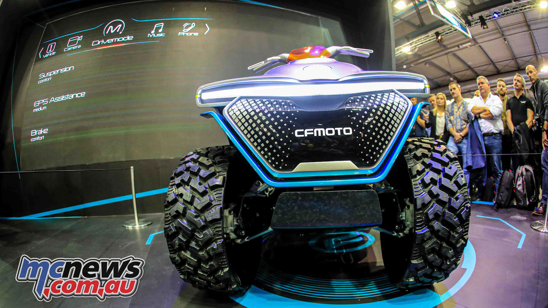 CFMoto unveil electric ATV concept at EICMA