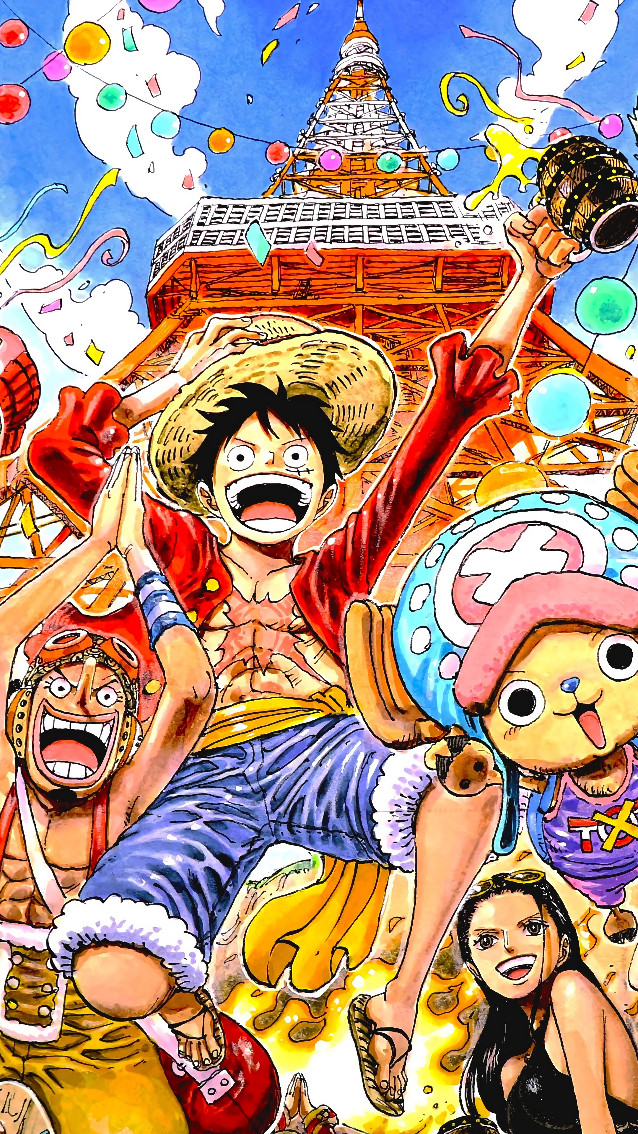 One Piece, Straw Hat Pirates, 4K phone HD Wallpaper, Image, Background, Photo and Picture. Mocah HD Wallpaper