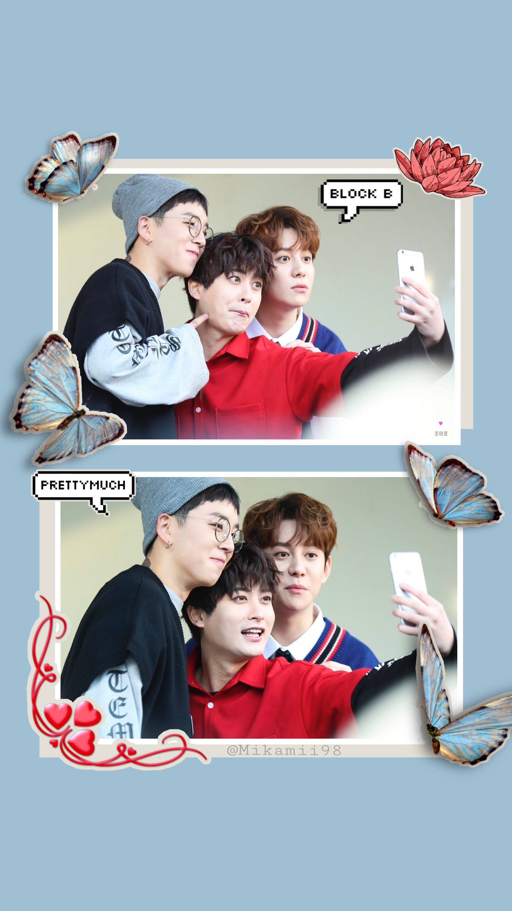 Block b Lockscreen. My Edit #blockb #block_b #taeil #parkkyung #jaehyo #kpop #lockscreen #edit #wallpaper #pastel. Jaehyo block b, Block b, Block b wallpaper