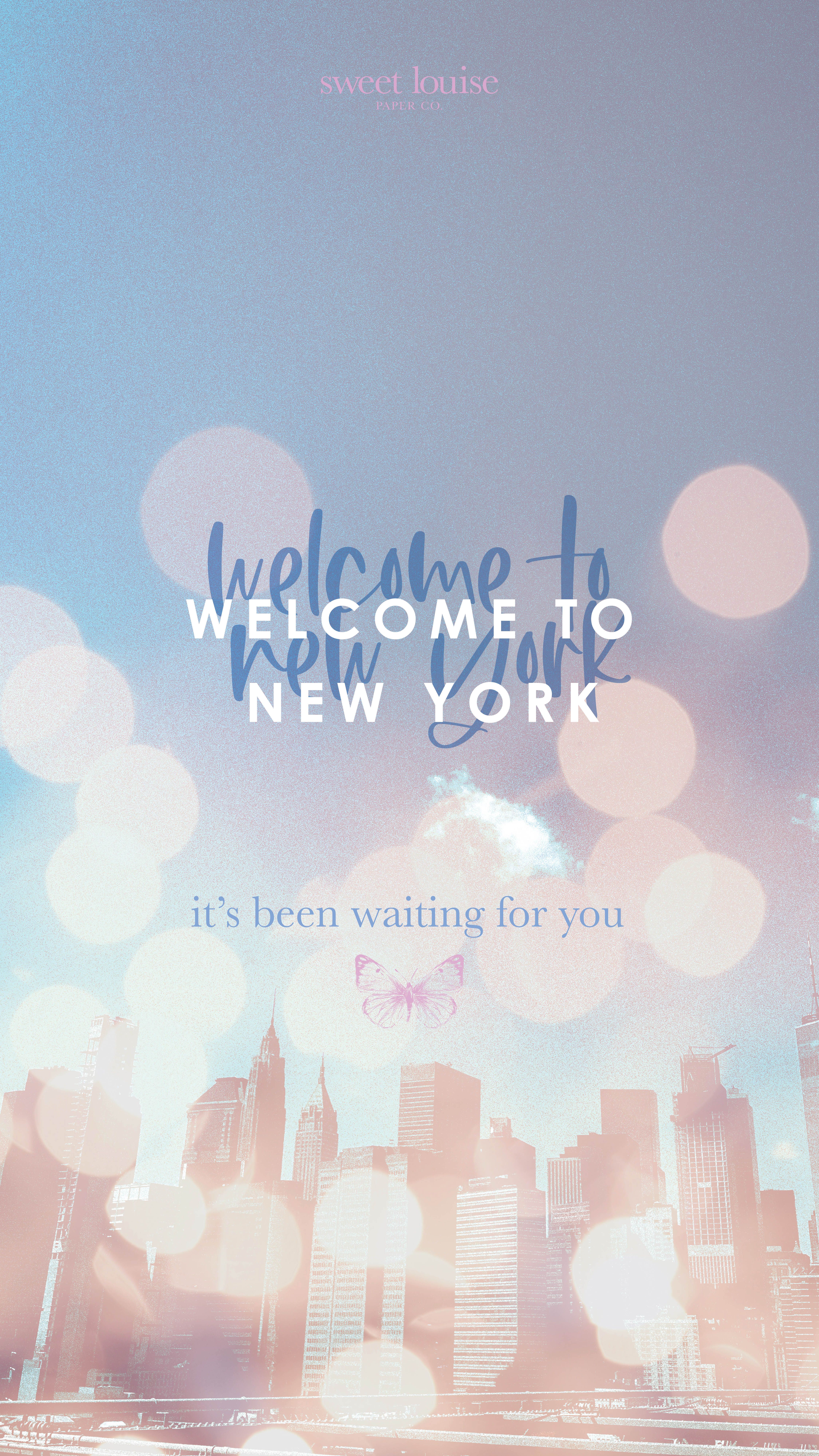 Vibrant New York City iPhone Wallpaper