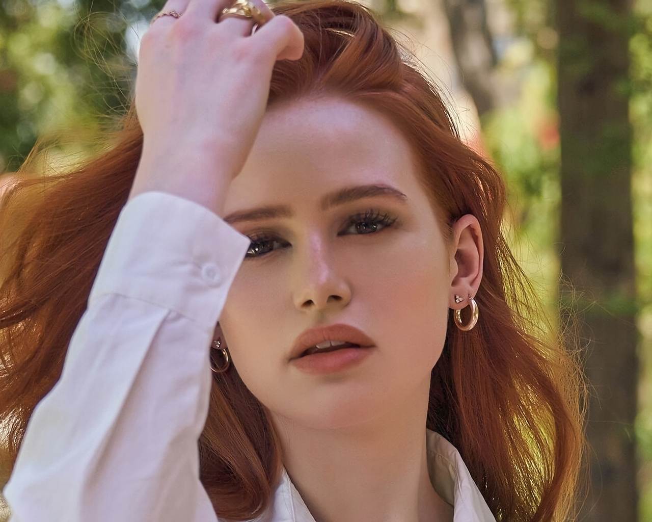 Madelaine Petsch Shein Fall Collection Photohoot 1280x1024 Resolution HD 4k Wallpaper, Image, Background, Photo and Picture