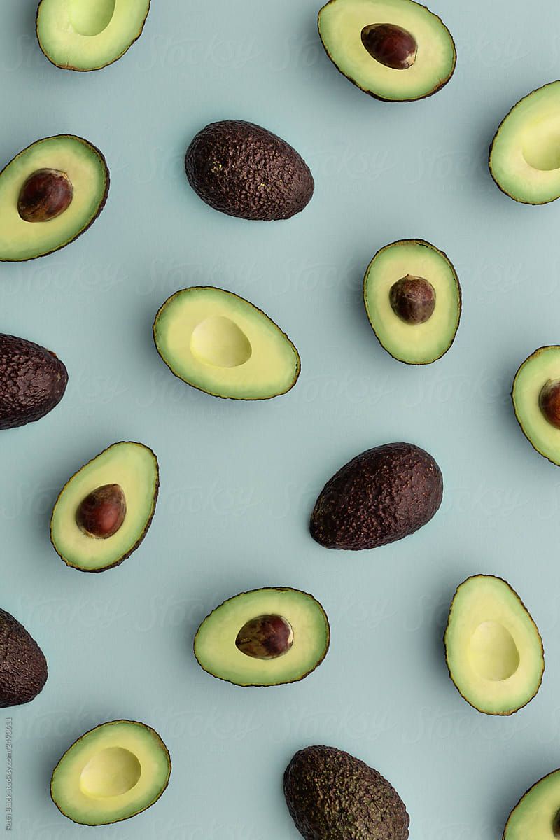 Avocado Background by Ruth Black, Background. Summer wallpaper, iPhone background wallpaper, Wallpaper iphone cute
