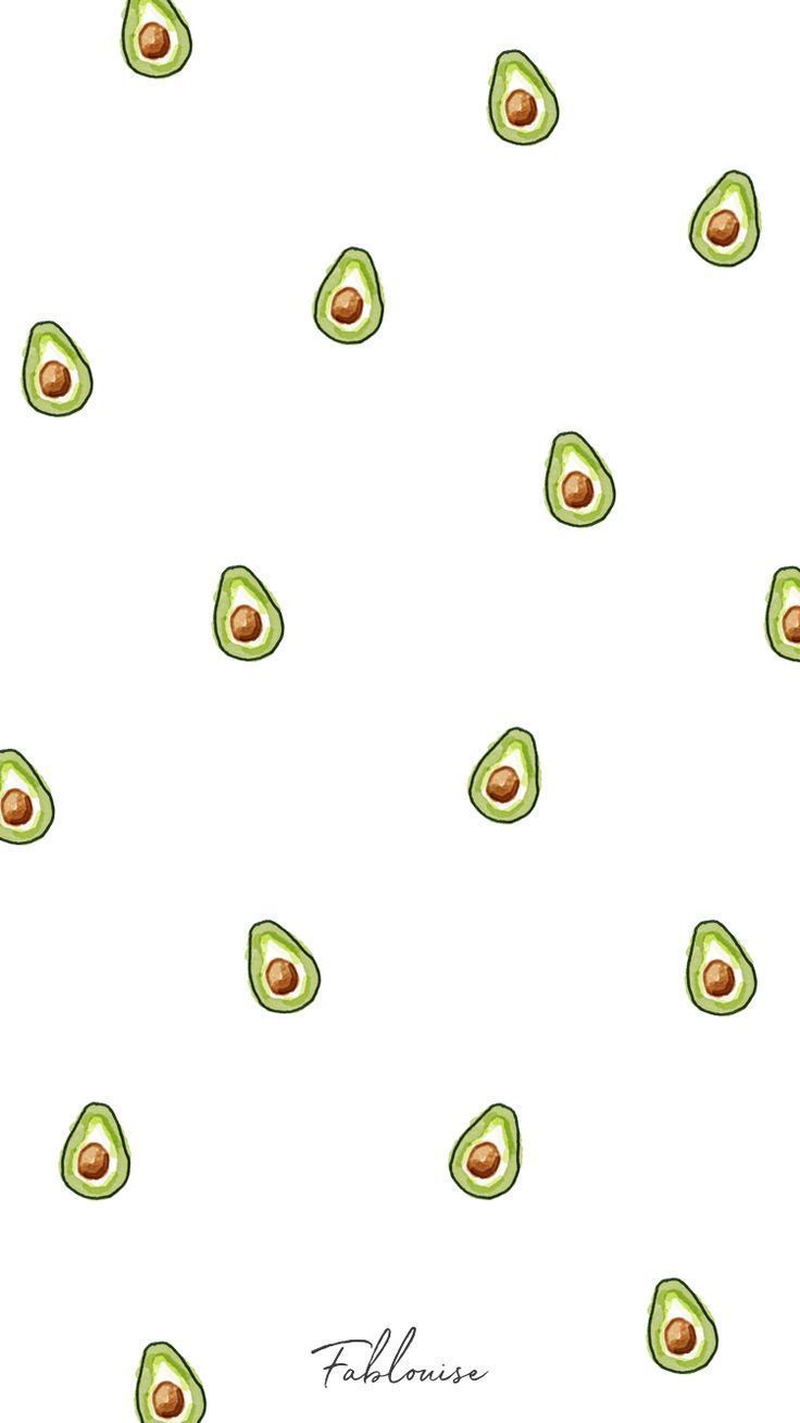 Cute Avocado Wallpaper