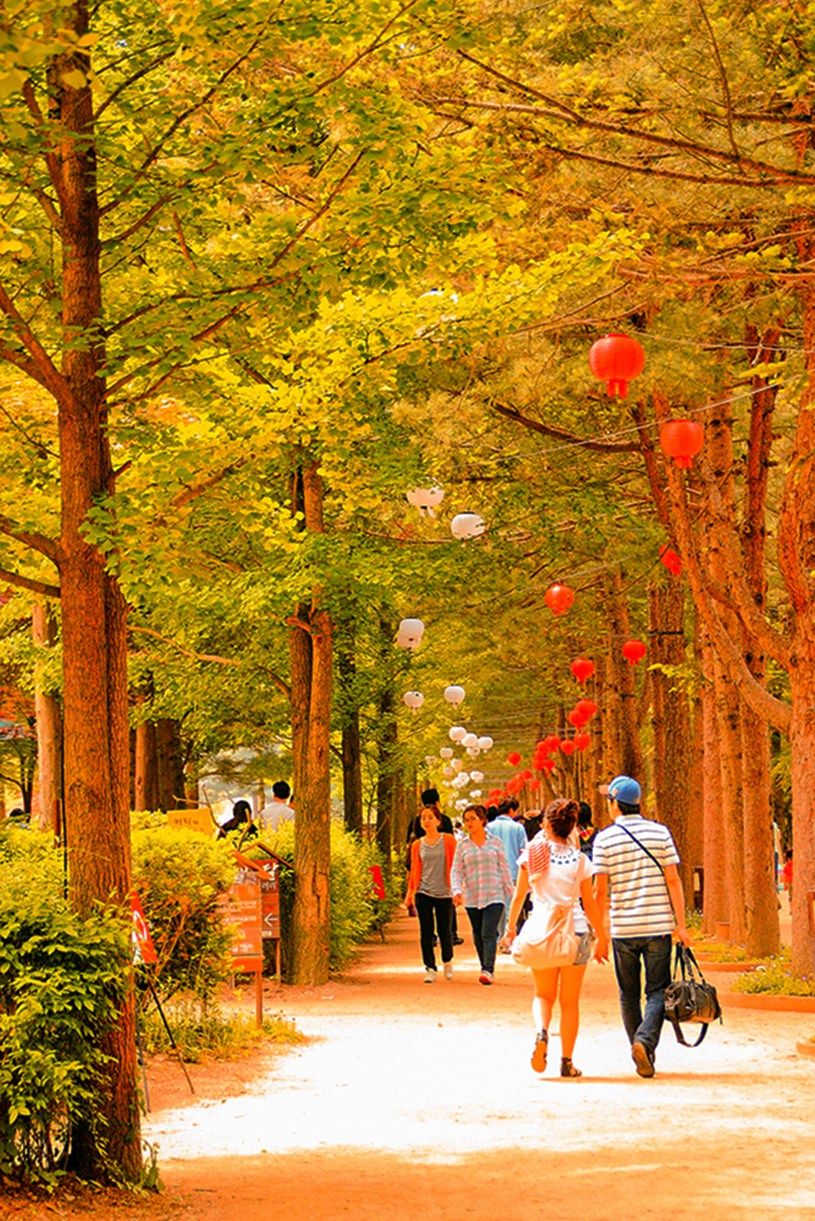 Autumn in South Korea