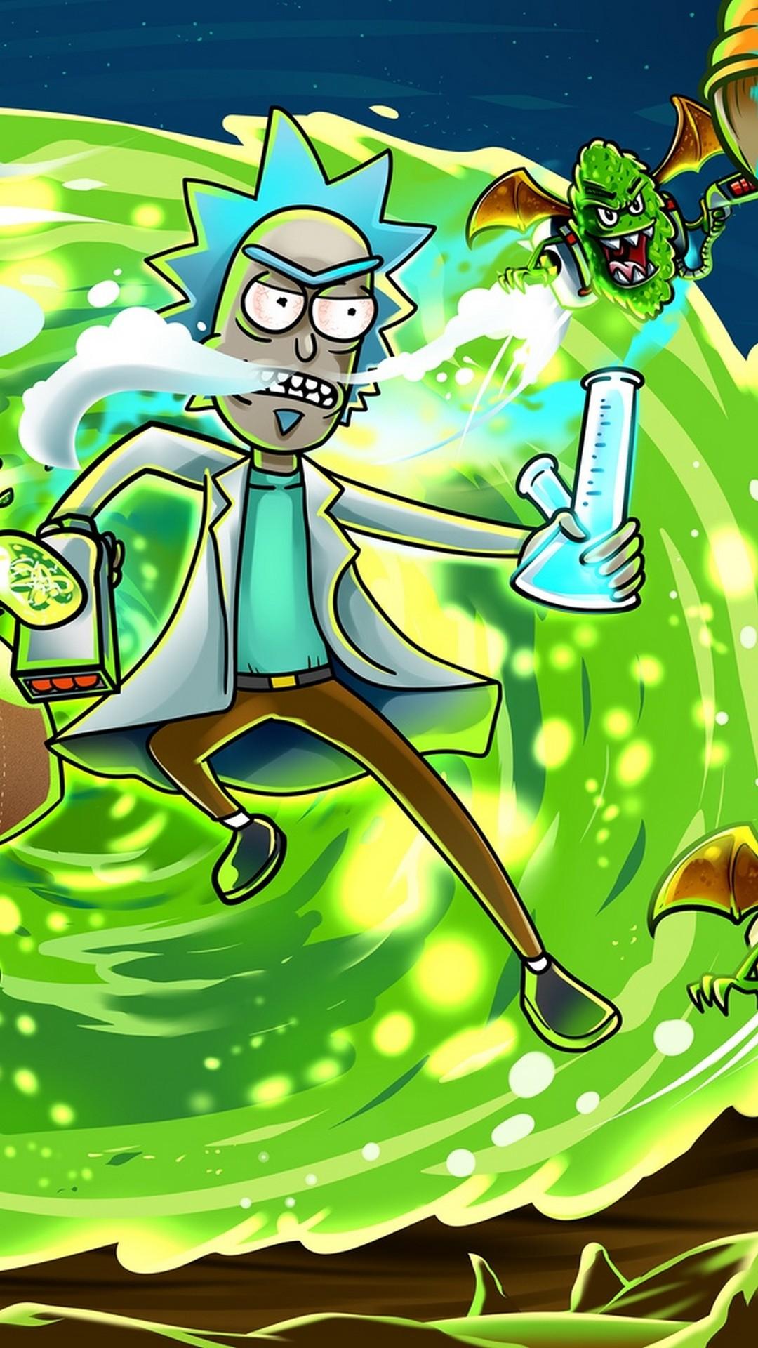 Weed Rick And Morty Background Wallpaper By Graywolf88 69 Free On Zedge