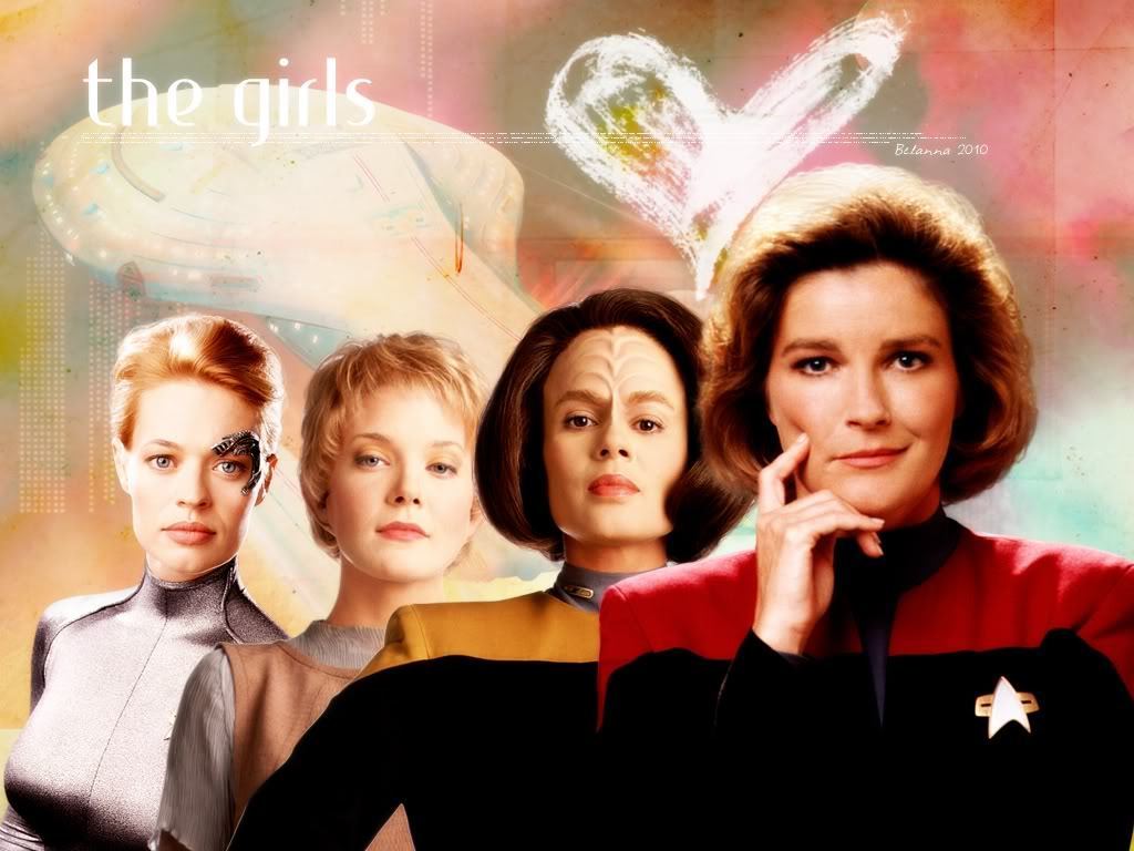 The best Star Trek ever, because of complicated female characters that actually had focus in the series.: startrek