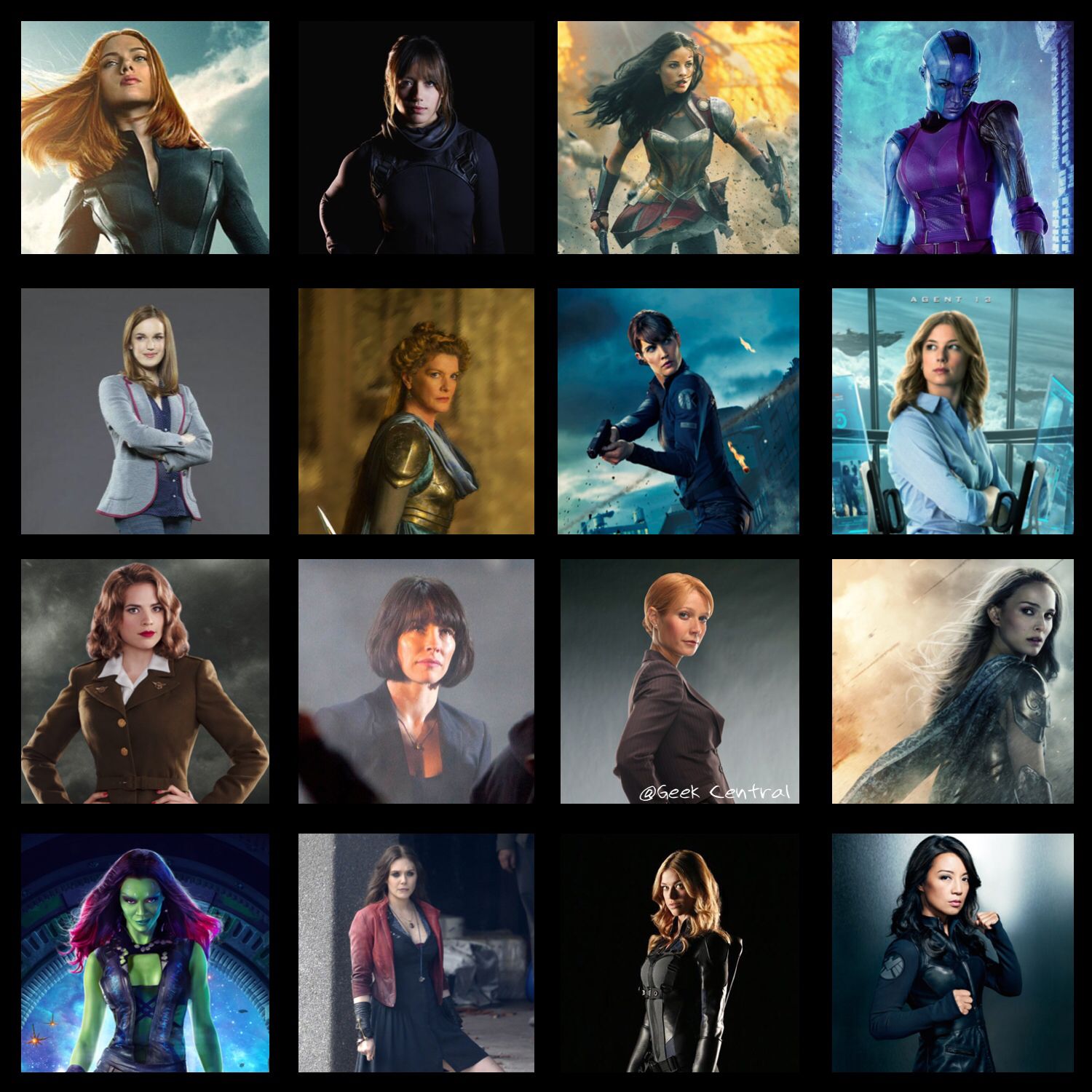 Marvel Cinematic Universe Female Characters Wallpapers Wallpaper Cave