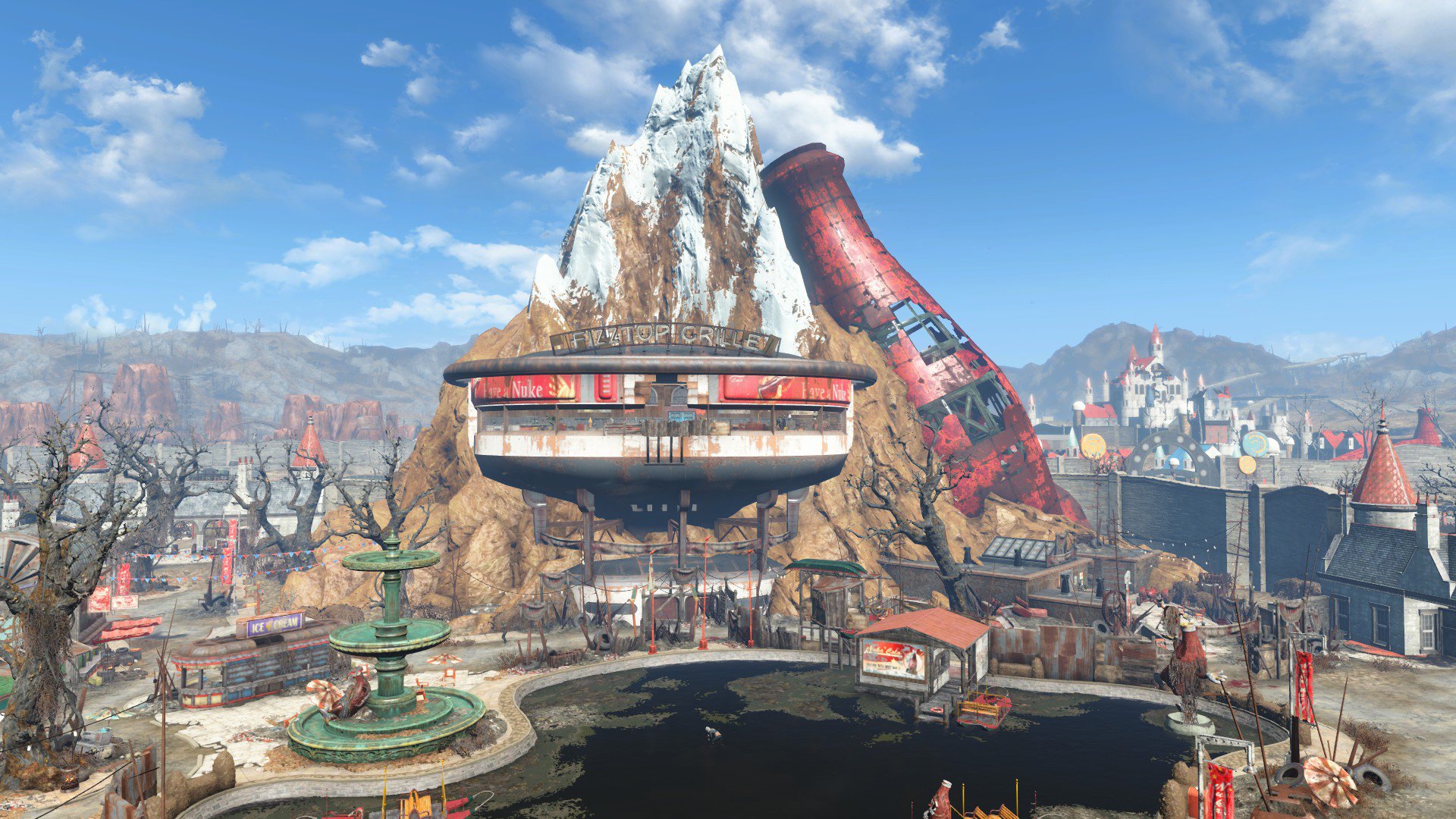 Fallout 4 парк развлечений (118) фото