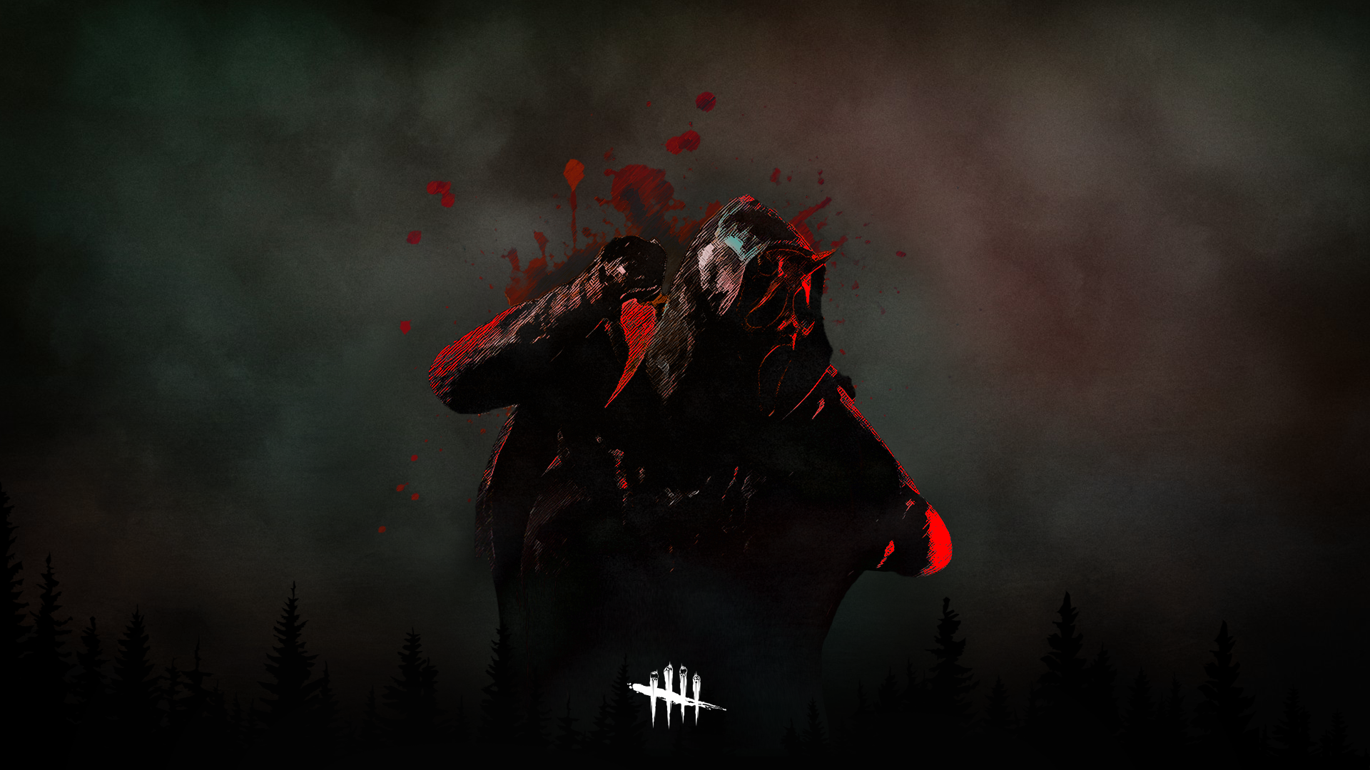 Made another Ghostface (devil mask) wallpaper (1920x1080) for anyone who's interested: deadbydaylight