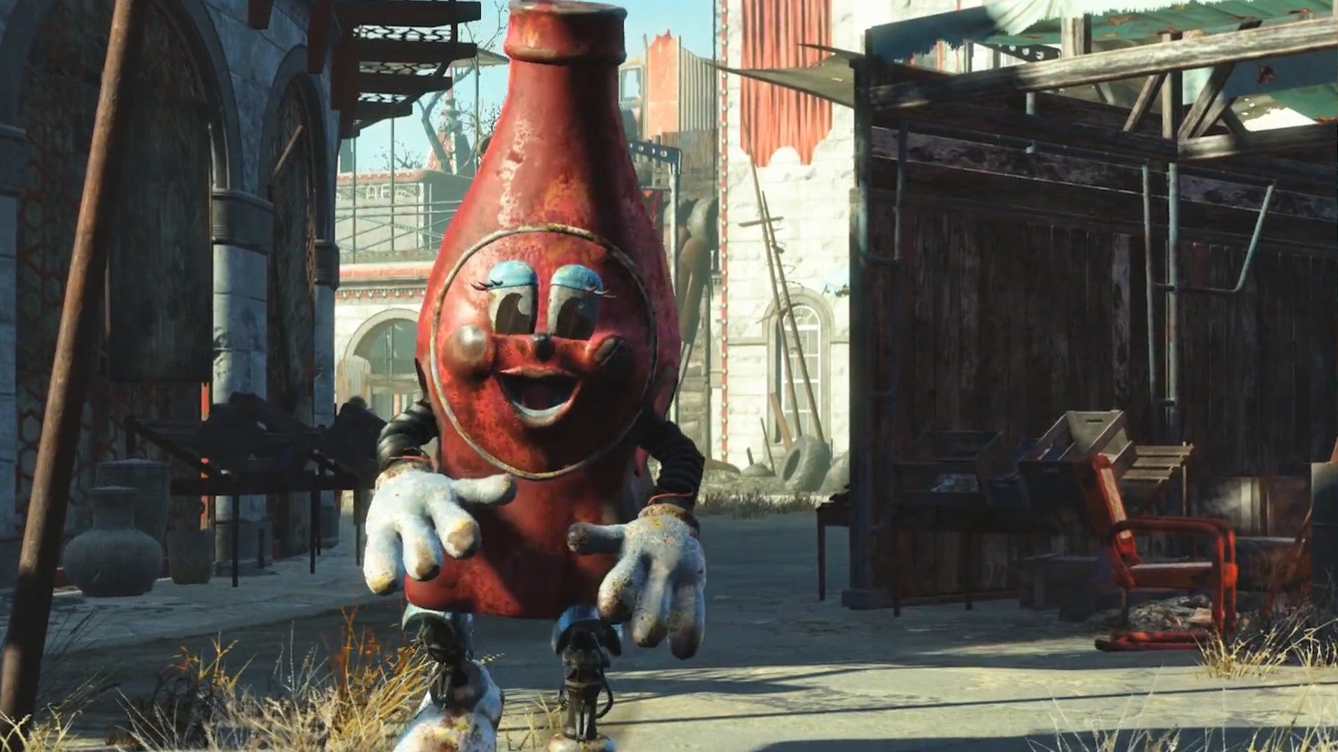 Fallout 4: Nuka World DLC On The First Boss With An Unusual Weapon