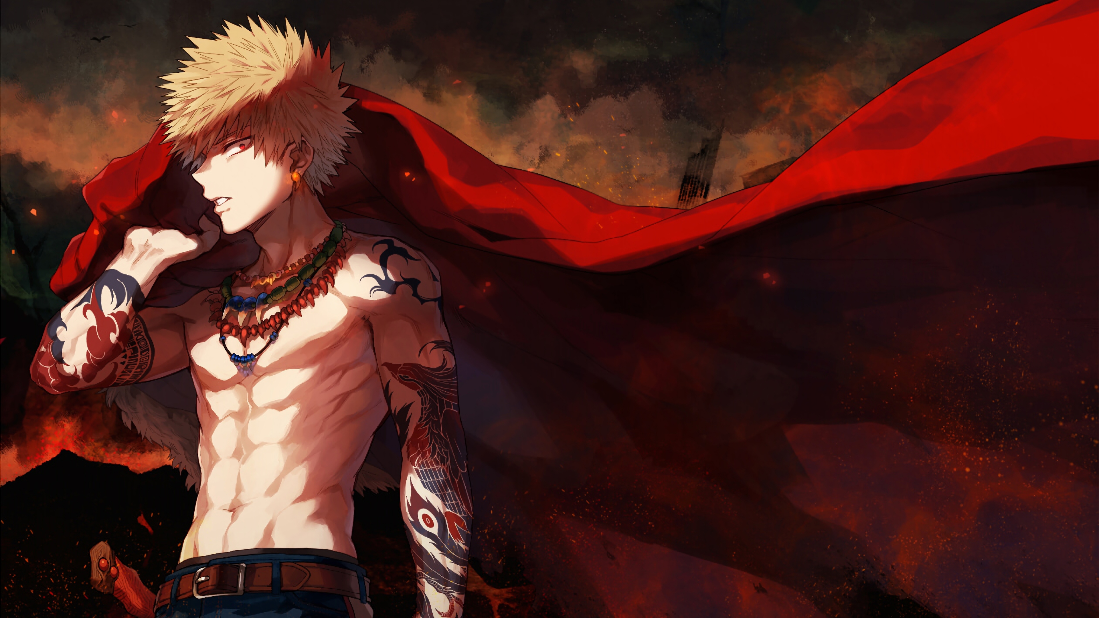 View Katsuki Bakugou Wallpaper Laptop Wallpaper